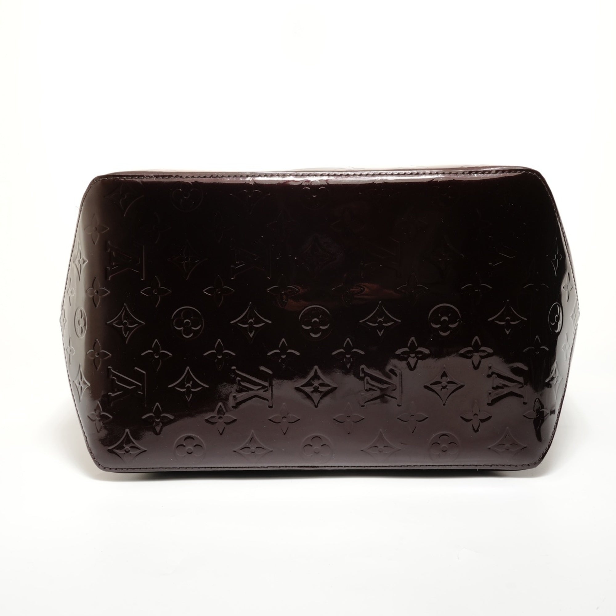 Louis Vuitton Monogram Vernis Red Color Monogram Vernis Tote Bag (Pre-Owned)