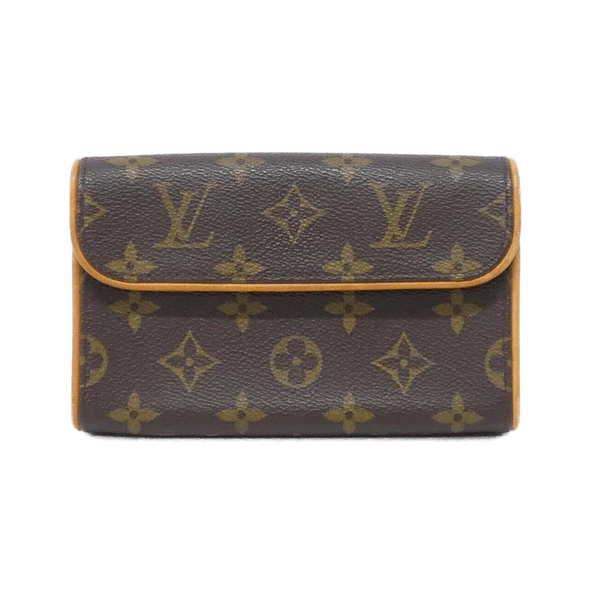 Louis Vuitton Brown Coated Canvas Fanny Pack Pochette (Pre-Owned)