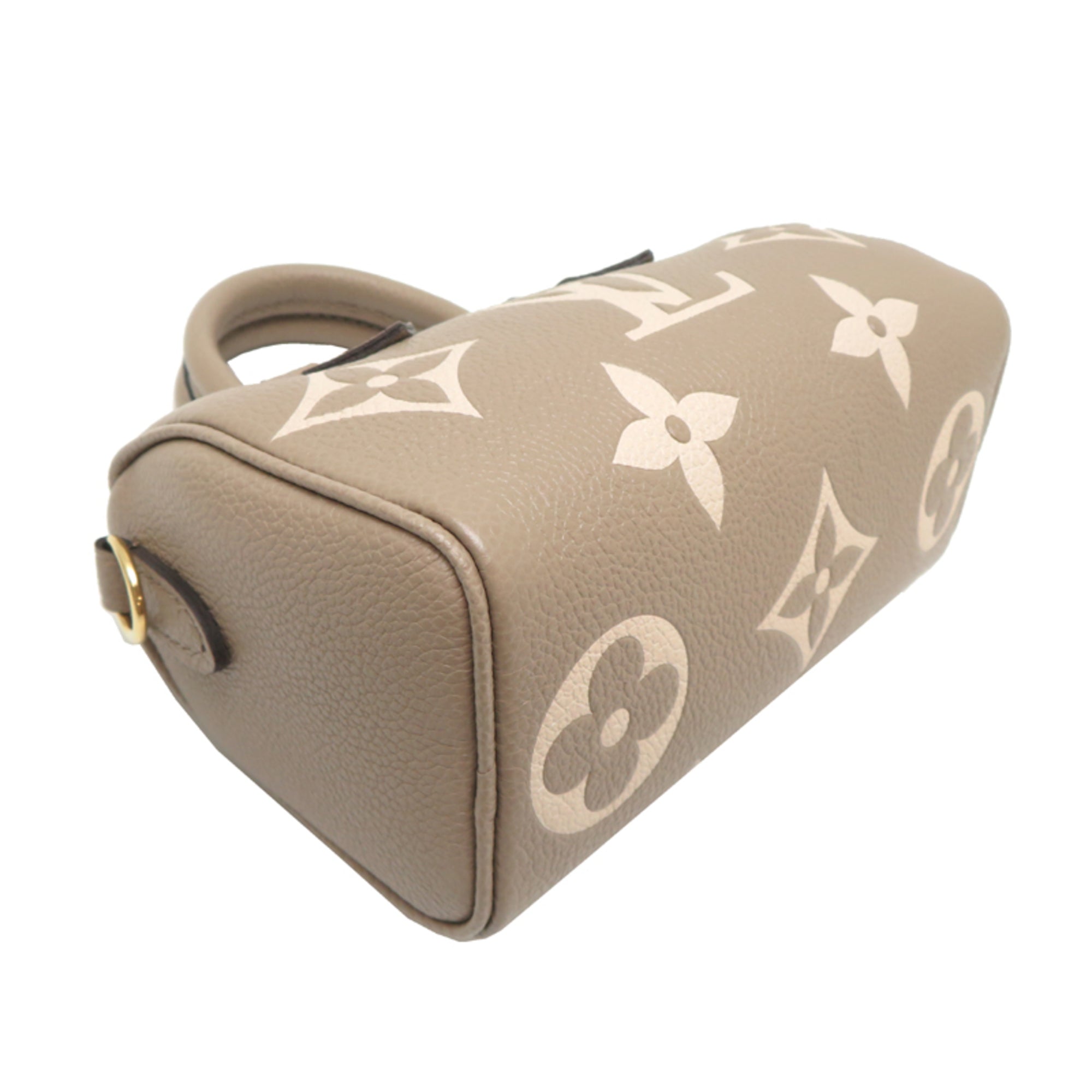 Louis Vuitton Gray Monogram Empreinte Handbag (Pre-Owned)
