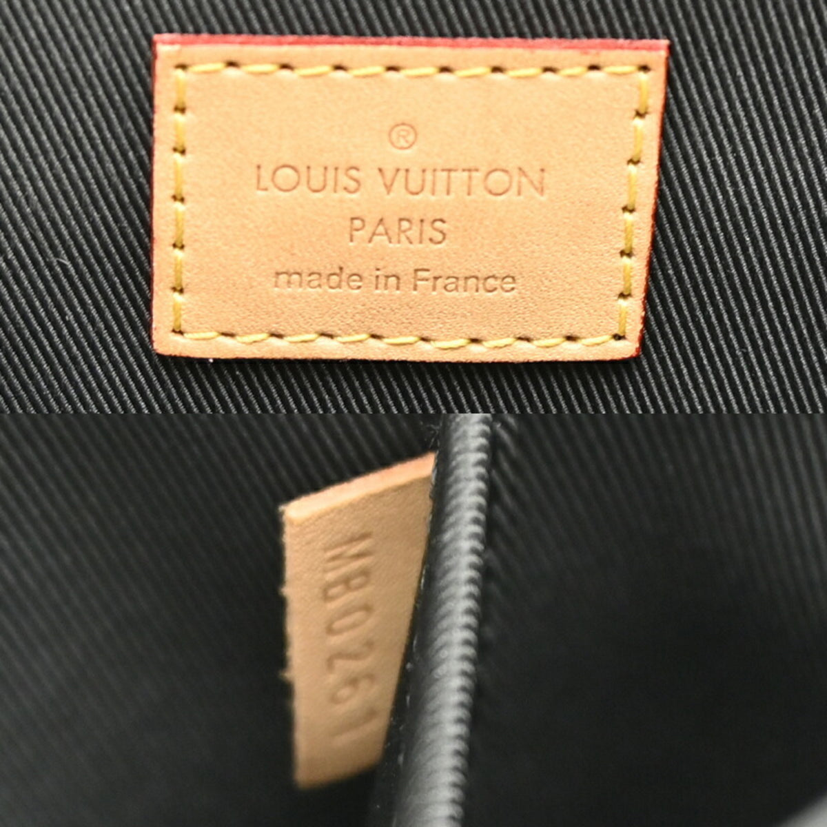 Louis Vuitton Damier Blue Damier Canvas Galle Pvc Fanny Pack (Pre-Owned)