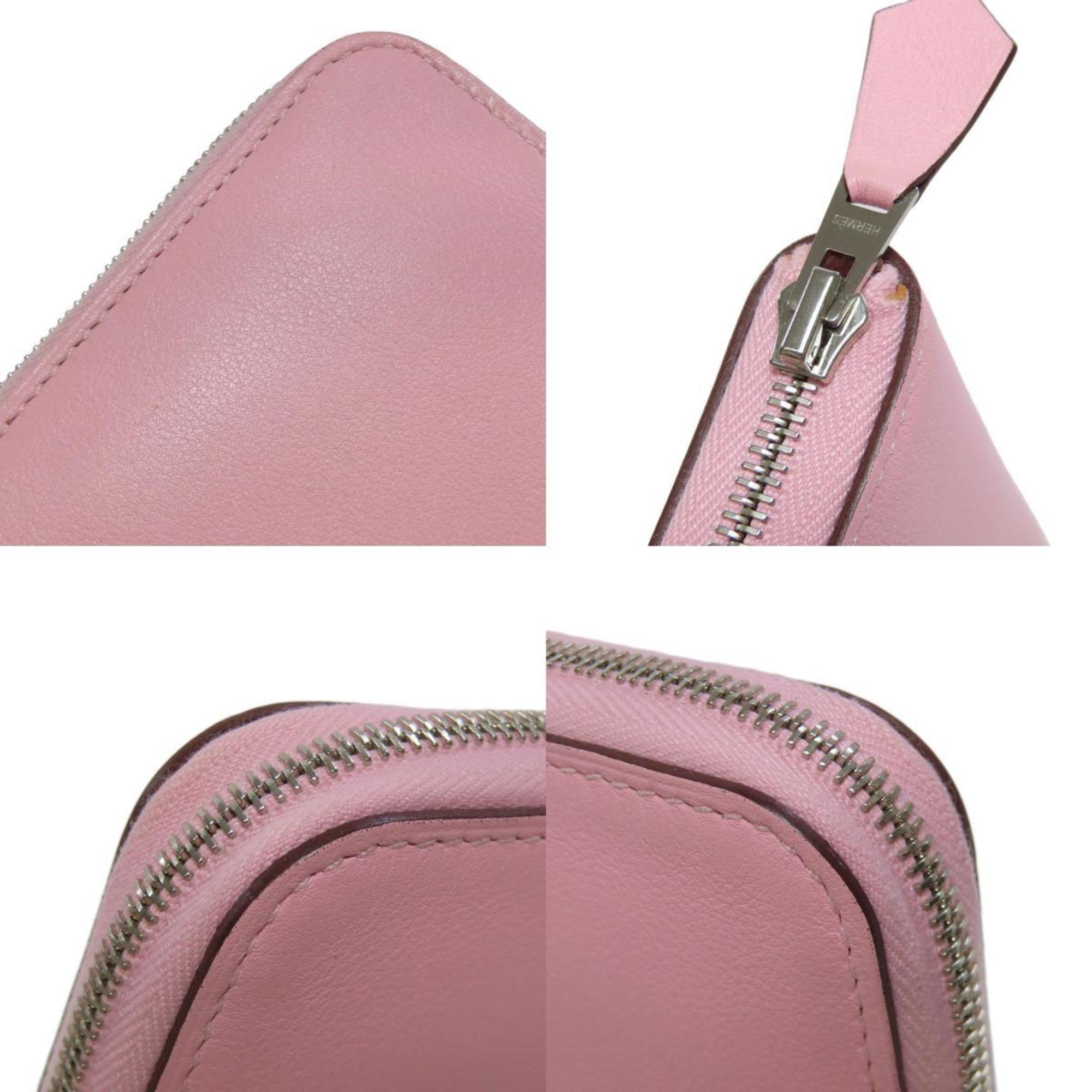 Hermes Pink Swift Leather Long Wallet (Bi-Fold) (Pre-Owned)