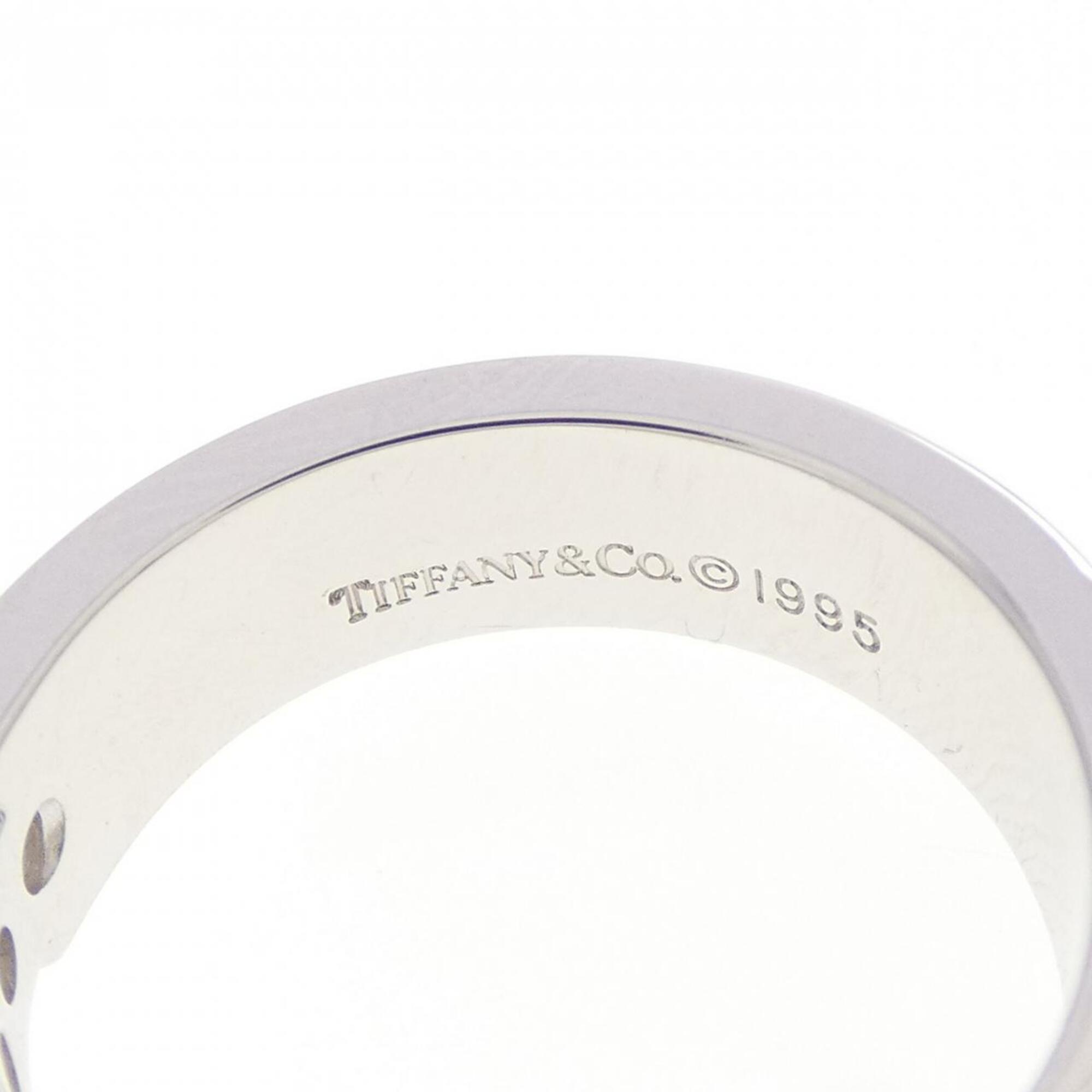 Tiffany White Gold (18K) Band Ring (Pre-Owned)