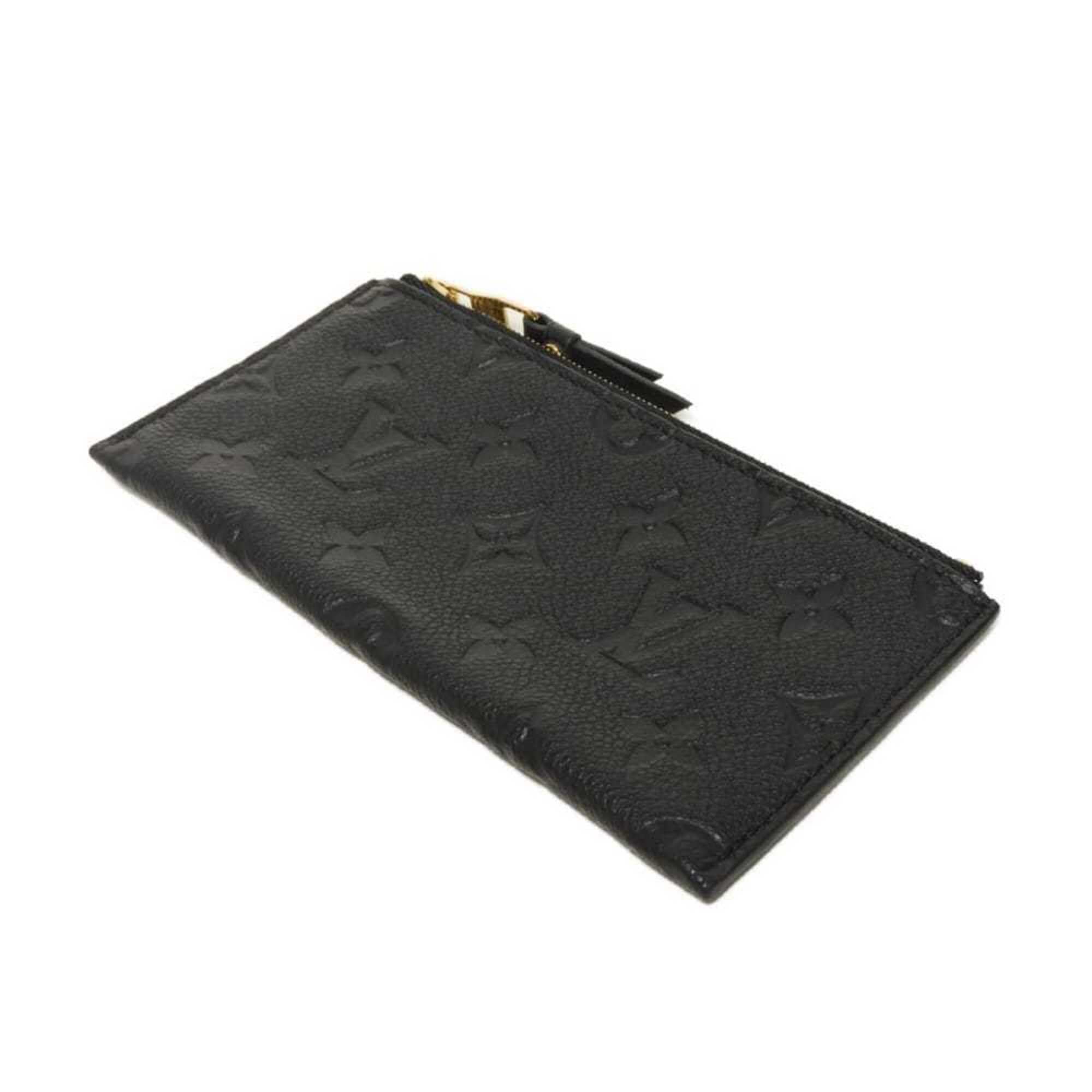 Louis Vuitton Black Noir Monogram Empreinte Leather Coin Purse/Coin Case (Pre-Owned)