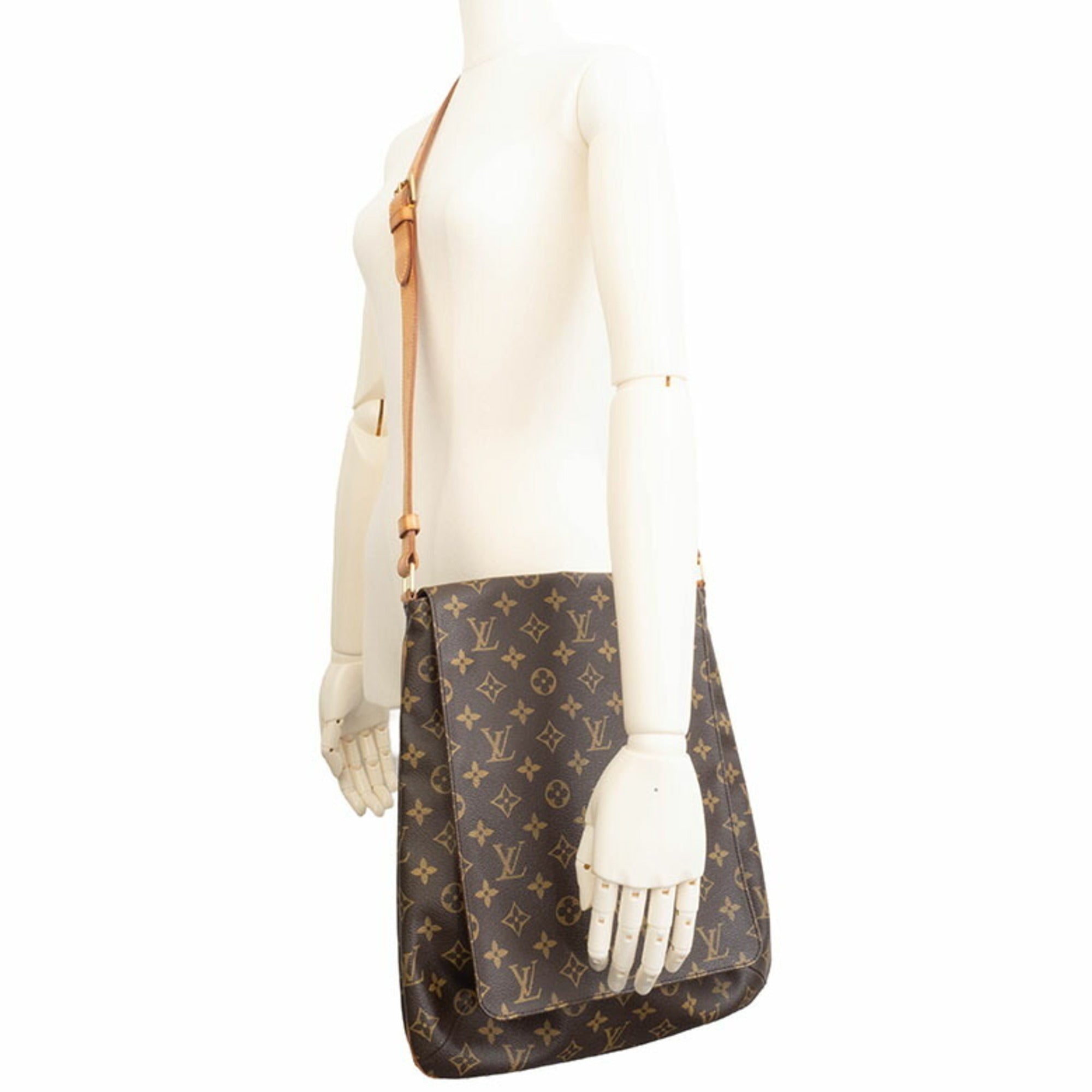 Louis Vuitton Brown Monogram Monogram Canvas Shoulder Bag (Pre-Owned)