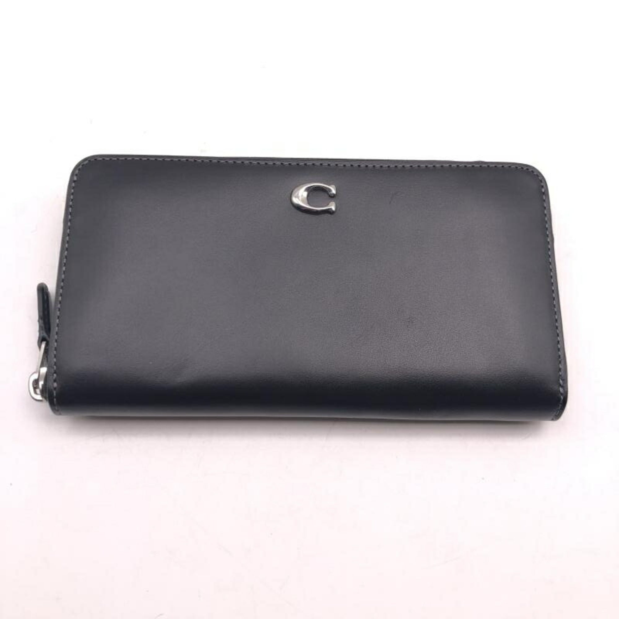 Coach Black Long Wallet (Bi-Fold) (Pre-Owned)