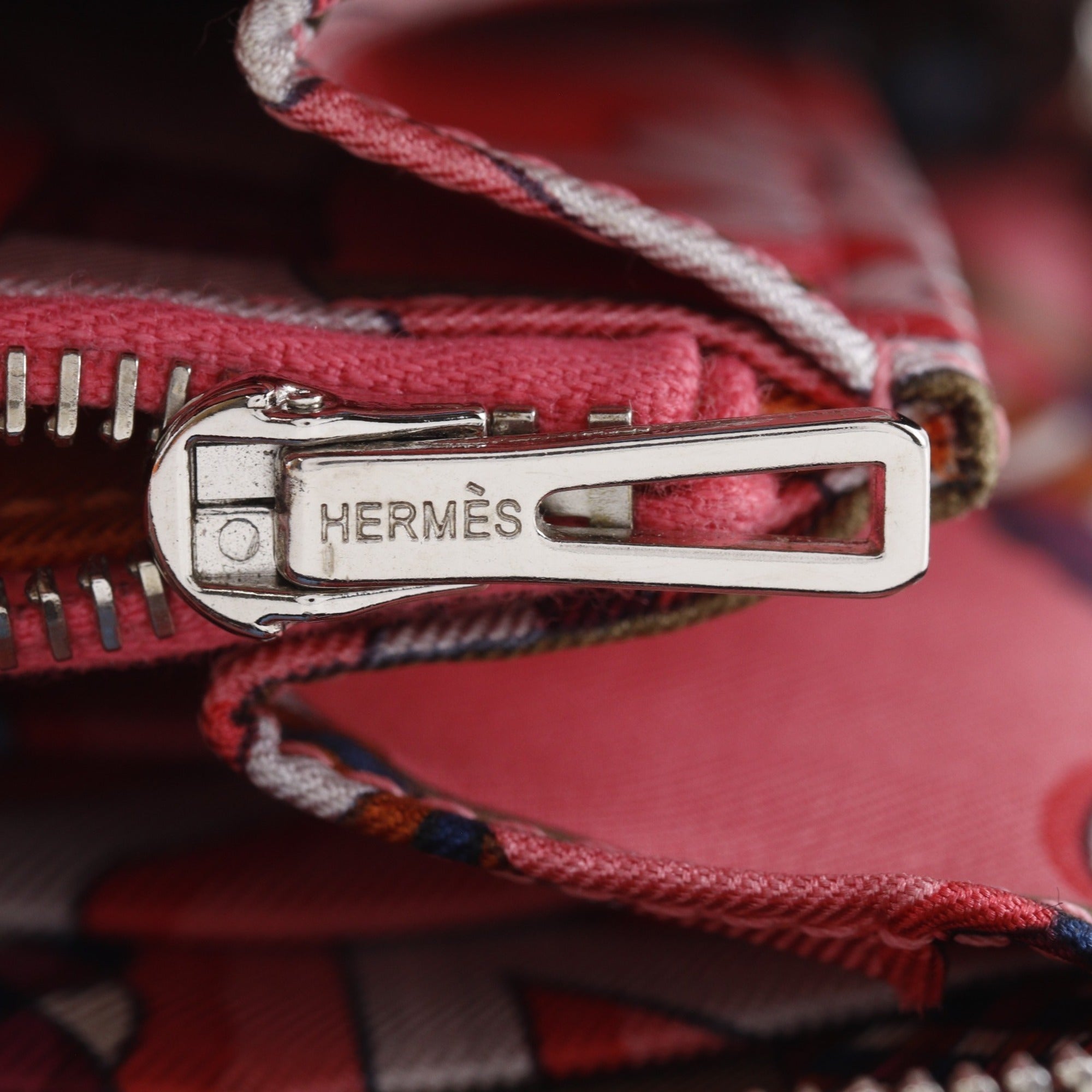 Hermes Purple Epsom Leather Coin Purse/Coin Case (Pre-Owned)
