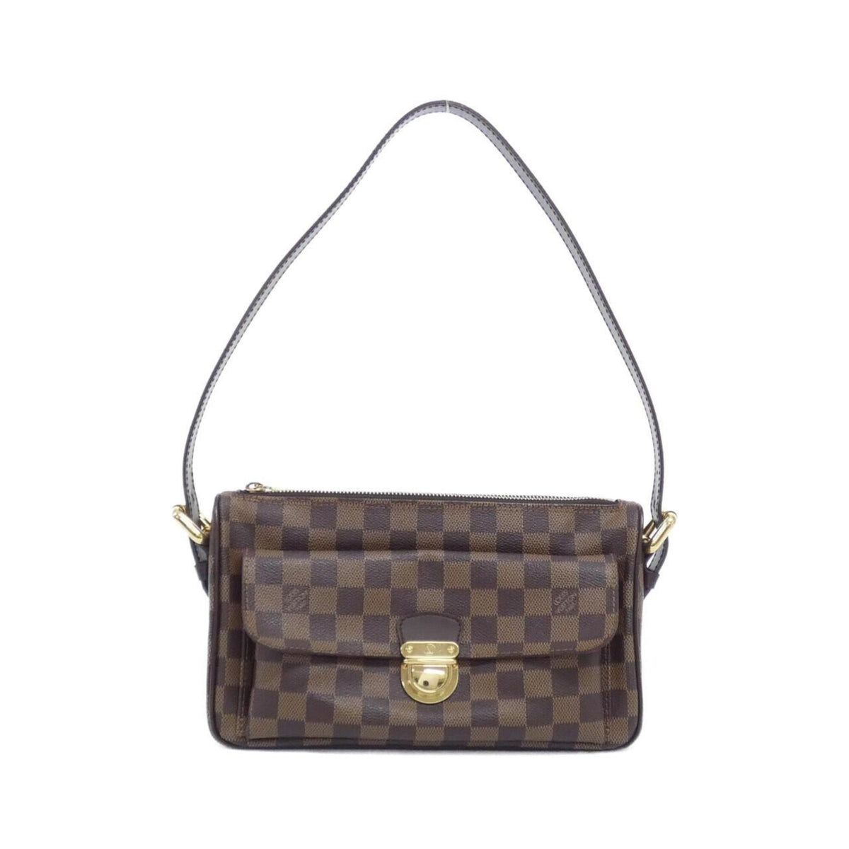 Louis Vuitton Damier Ebene Coated Canvas Shoulder Bag (Pre-Owned)