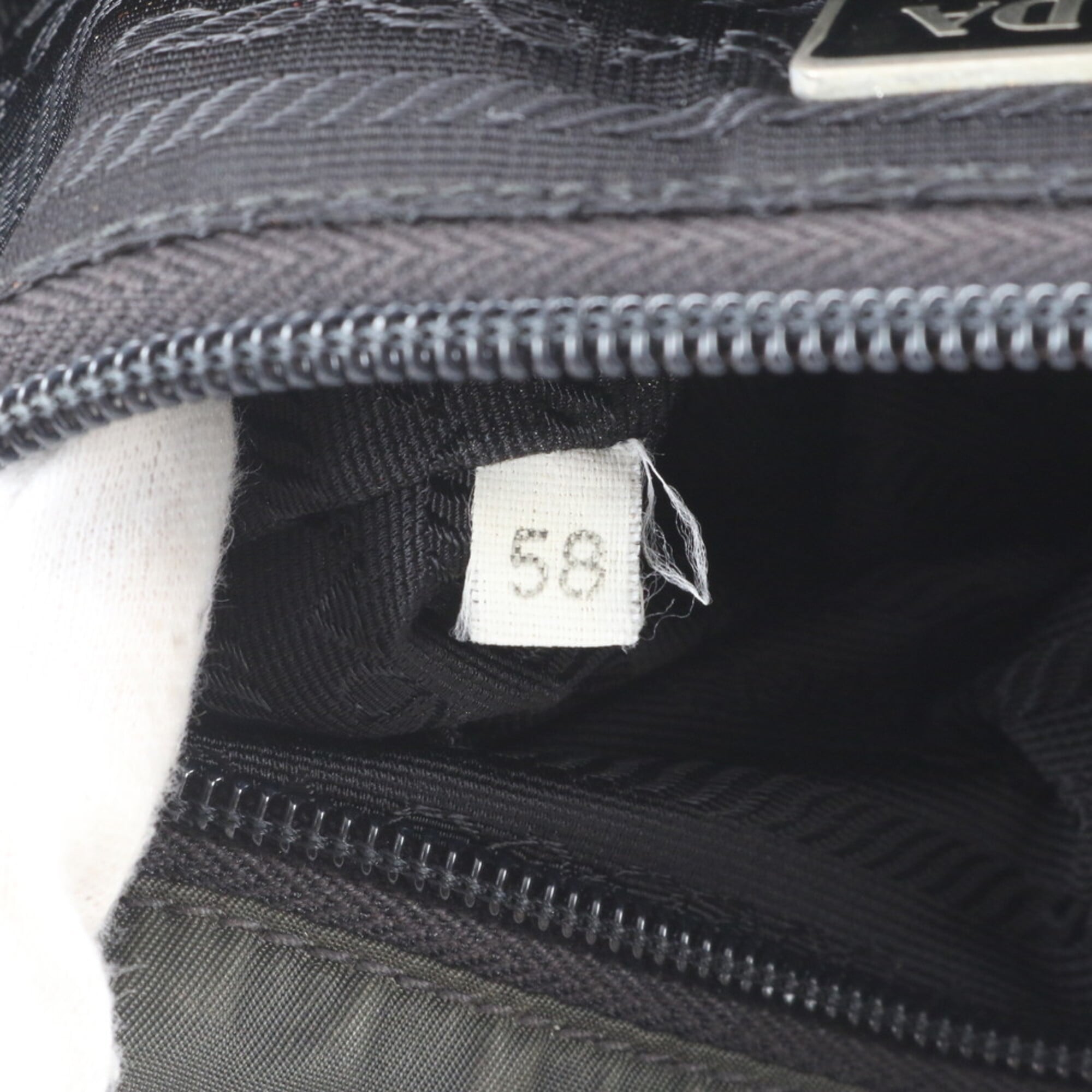 Prada Khaki Handbag Shoulder Bag Tote Bag (Pre-Owned)