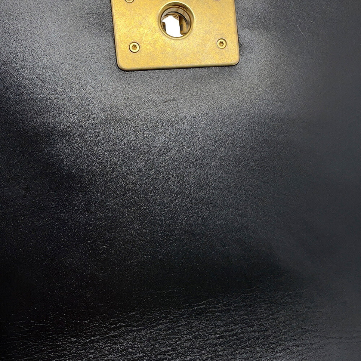 Chanel Black Leather Handbag Shoulder Bag (Pre-Owned)