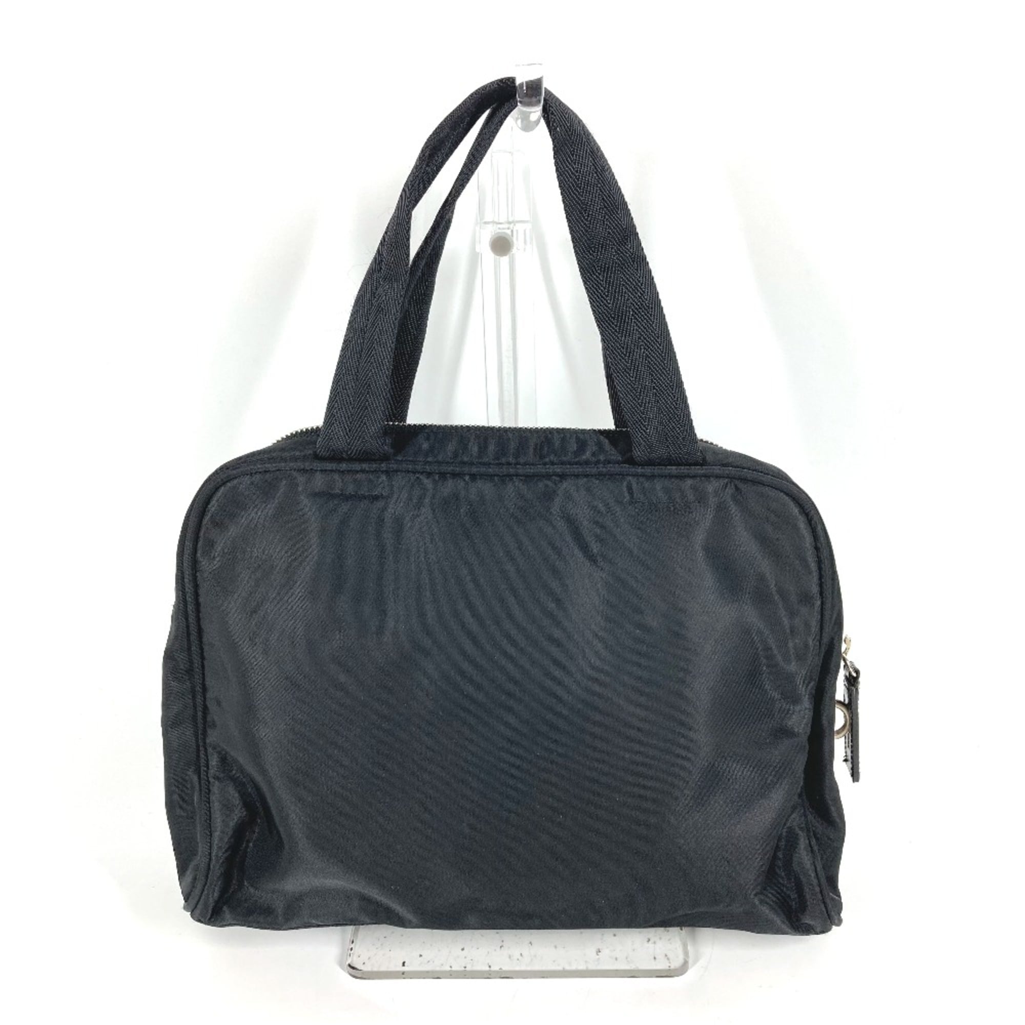 Prada Black Cloth Handbag (Pre-Owned)