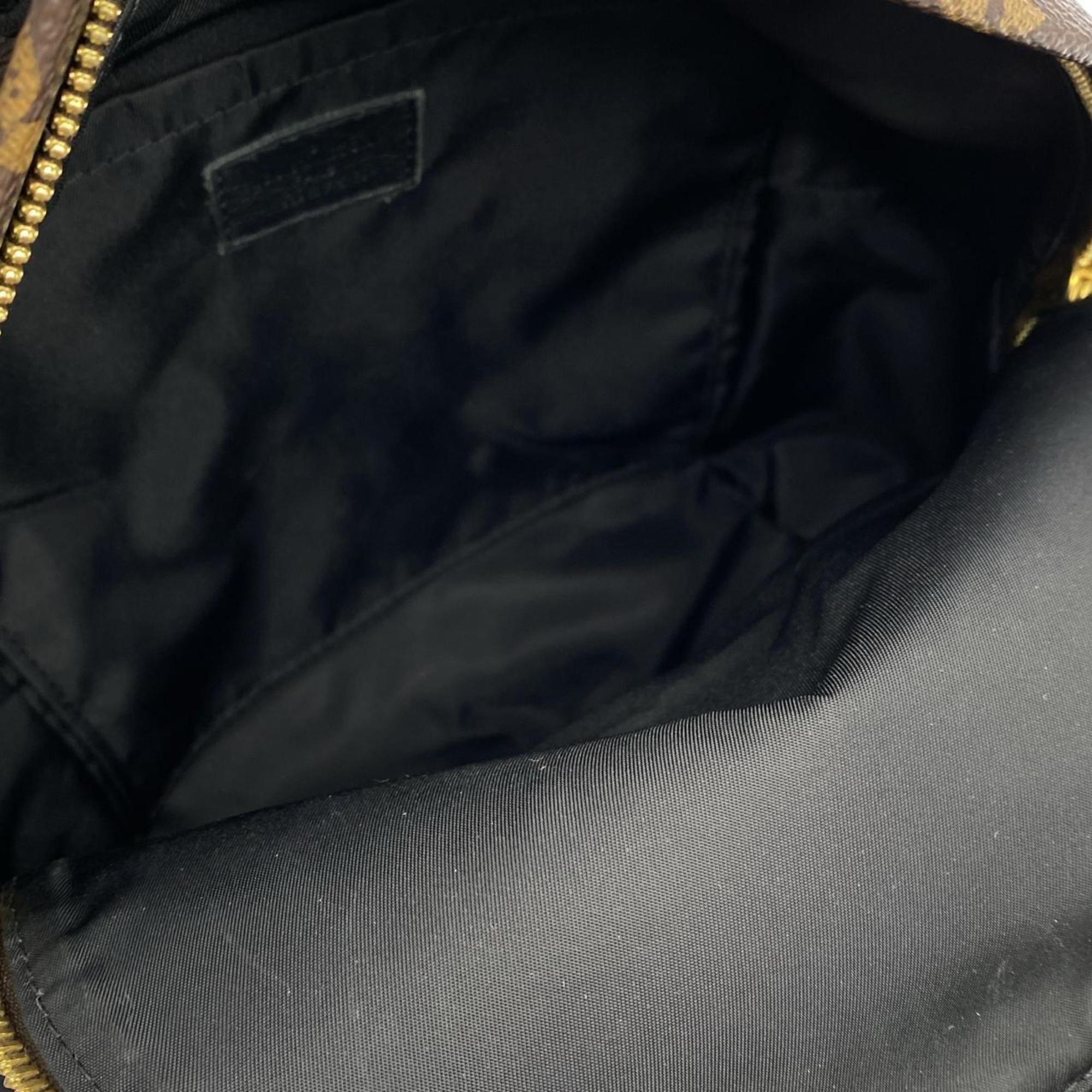 Louis Vuitton Brown Coated Canvas Backpack (Pre-Owned)