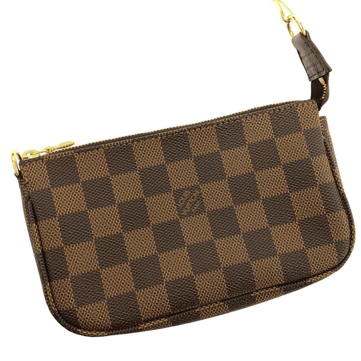 Louis Vuitton Brown Coated Canvas Shoulder Bag (Pre-Owned)