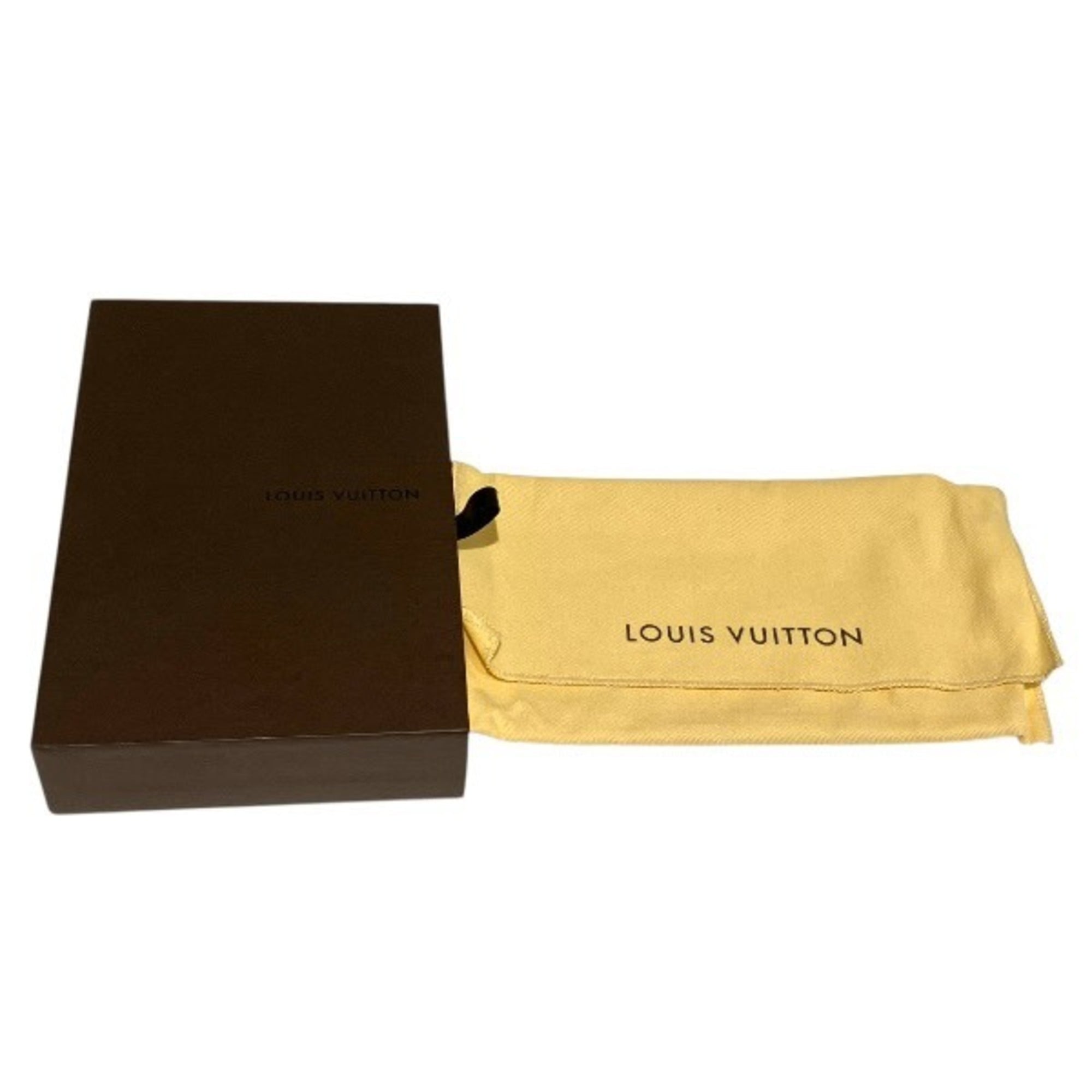 Louis Vuitton Black Long Wallet (Bi-Fold) (Pre-Owned)