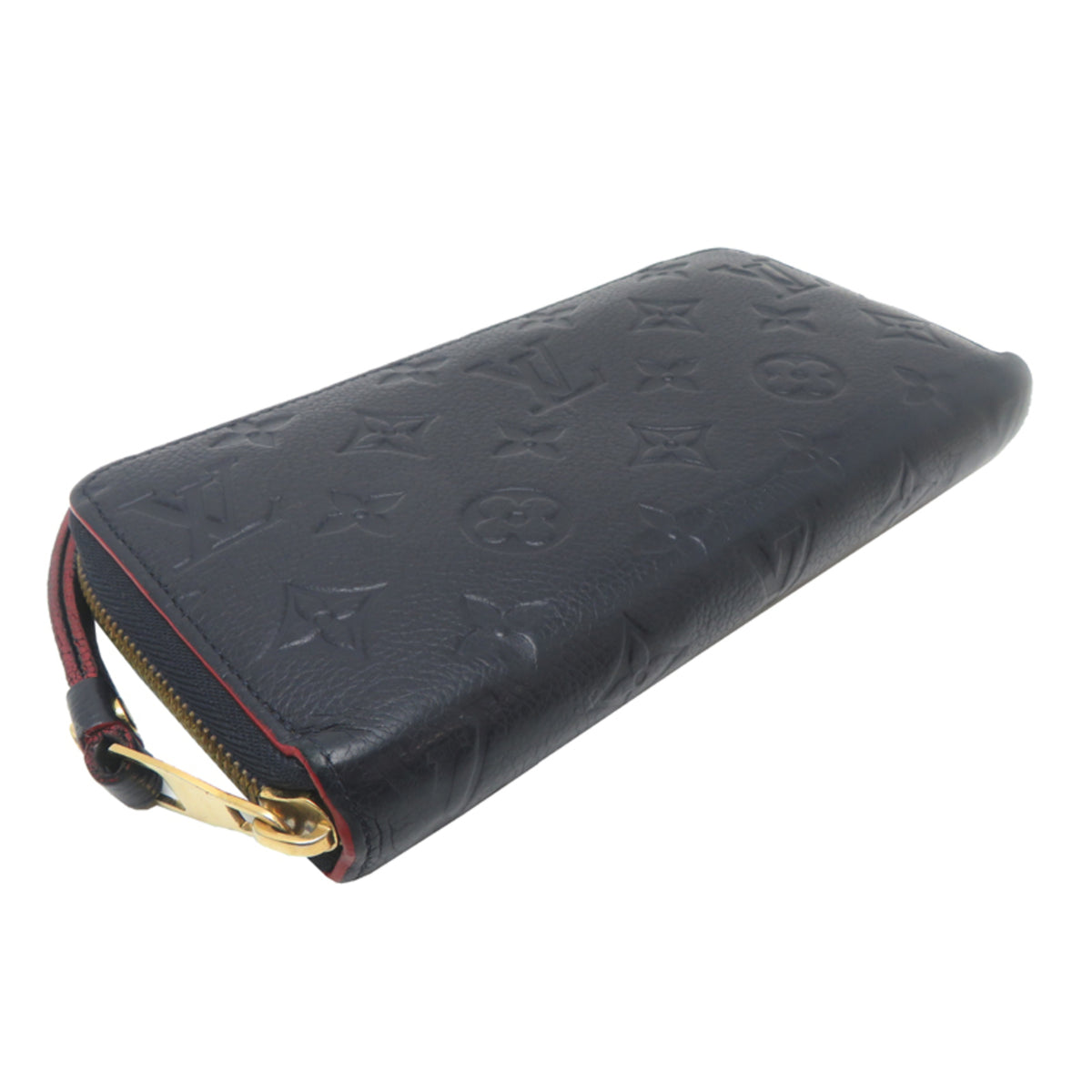 Louis Vuitton Marine Rouge Monogram Empreinte Long Wallet (Bi-Fold) (Pre-Owned)