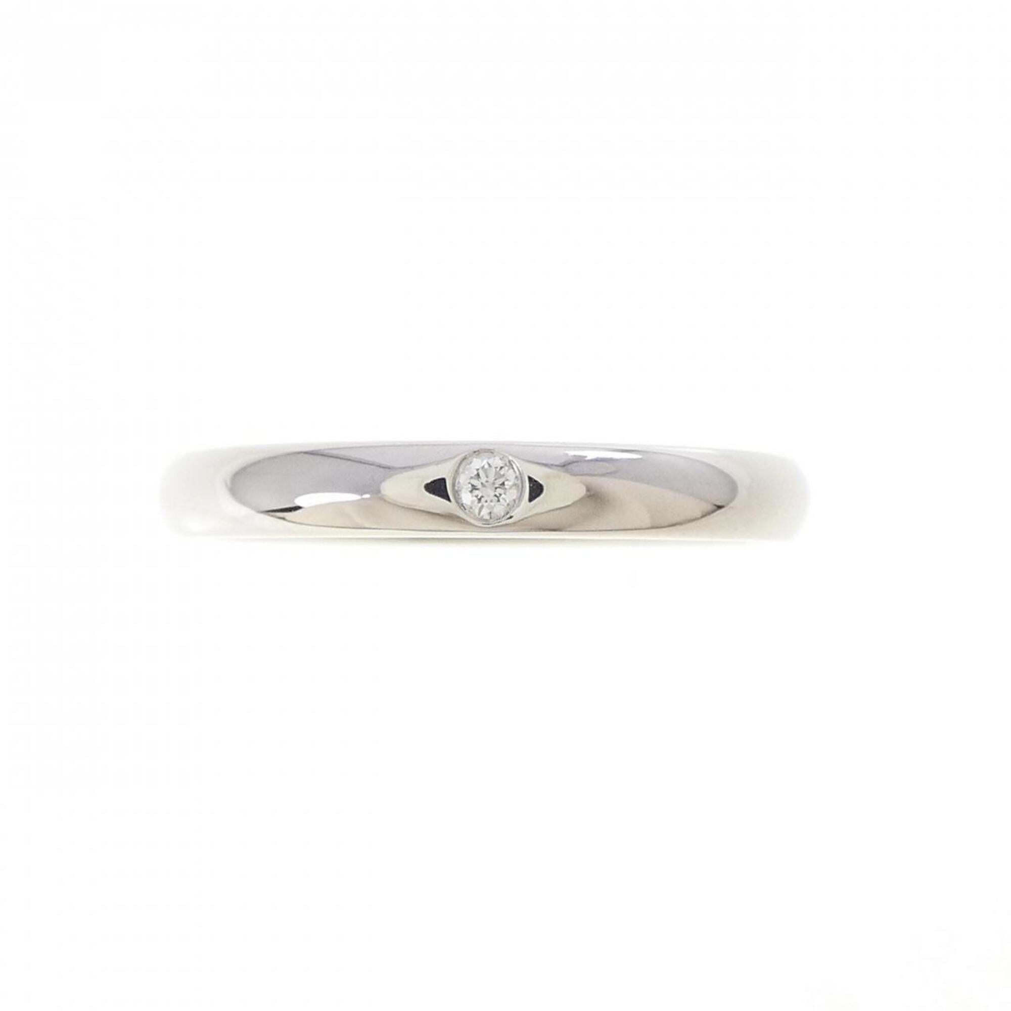Tiffany Platinum Platinum 950 Band Ring (Pre-Owned)
