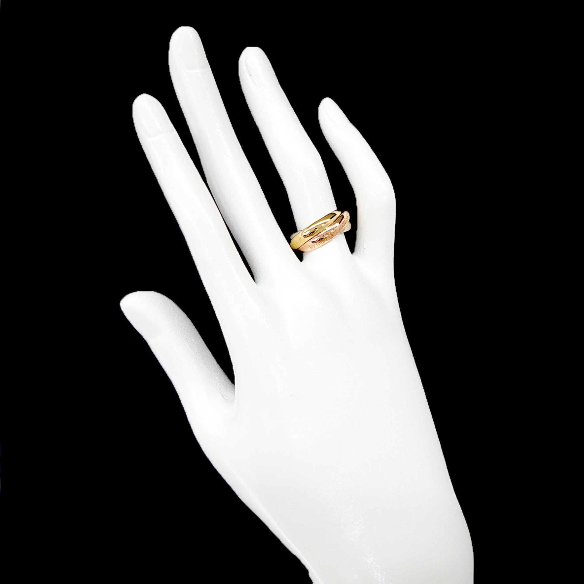 Cartier Yellow Gold (18K) Pink Gold (18K) White Gold (18K) Band Ring (Pre-Owned)