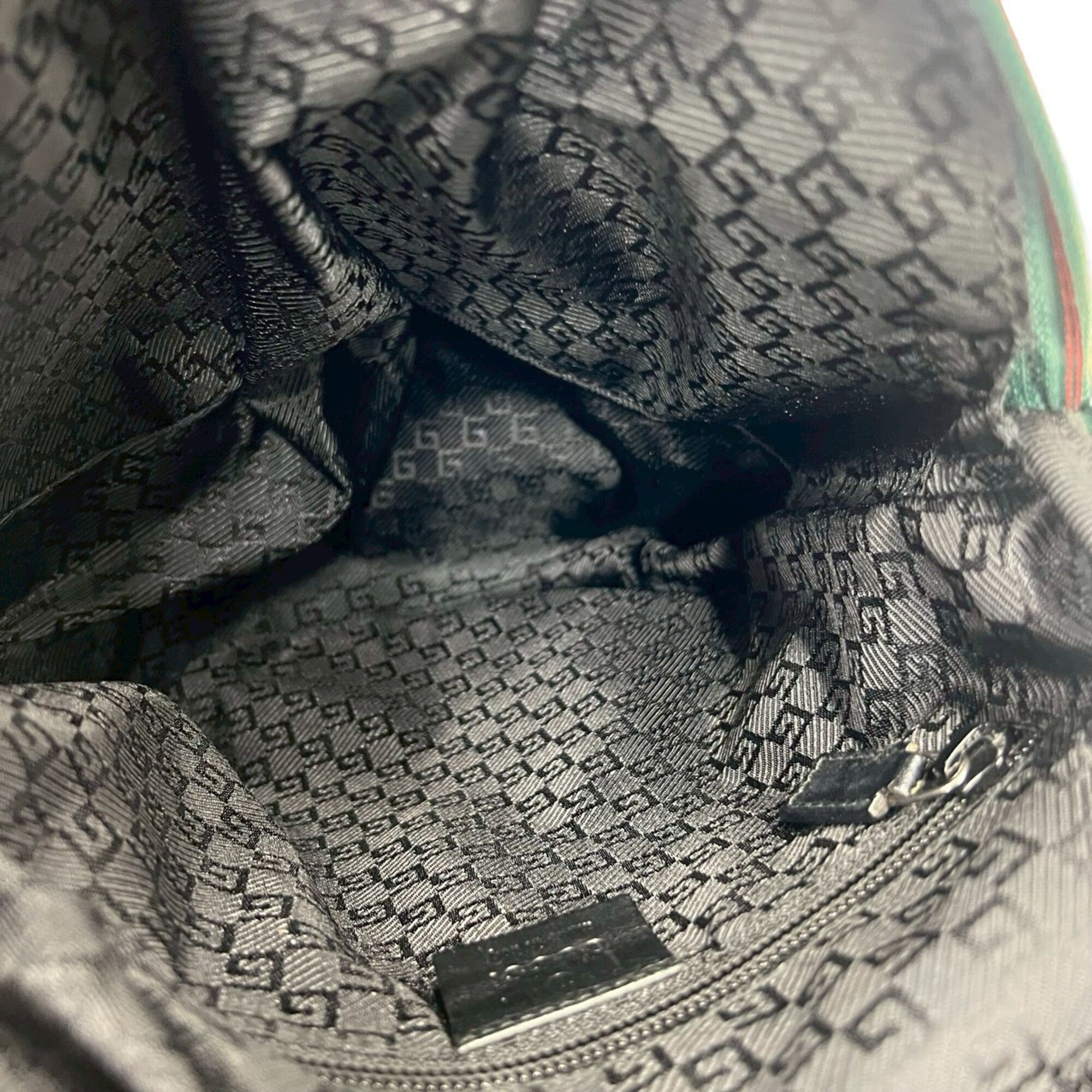 Gucci Black Nylon Backpack (Pre-Owned)