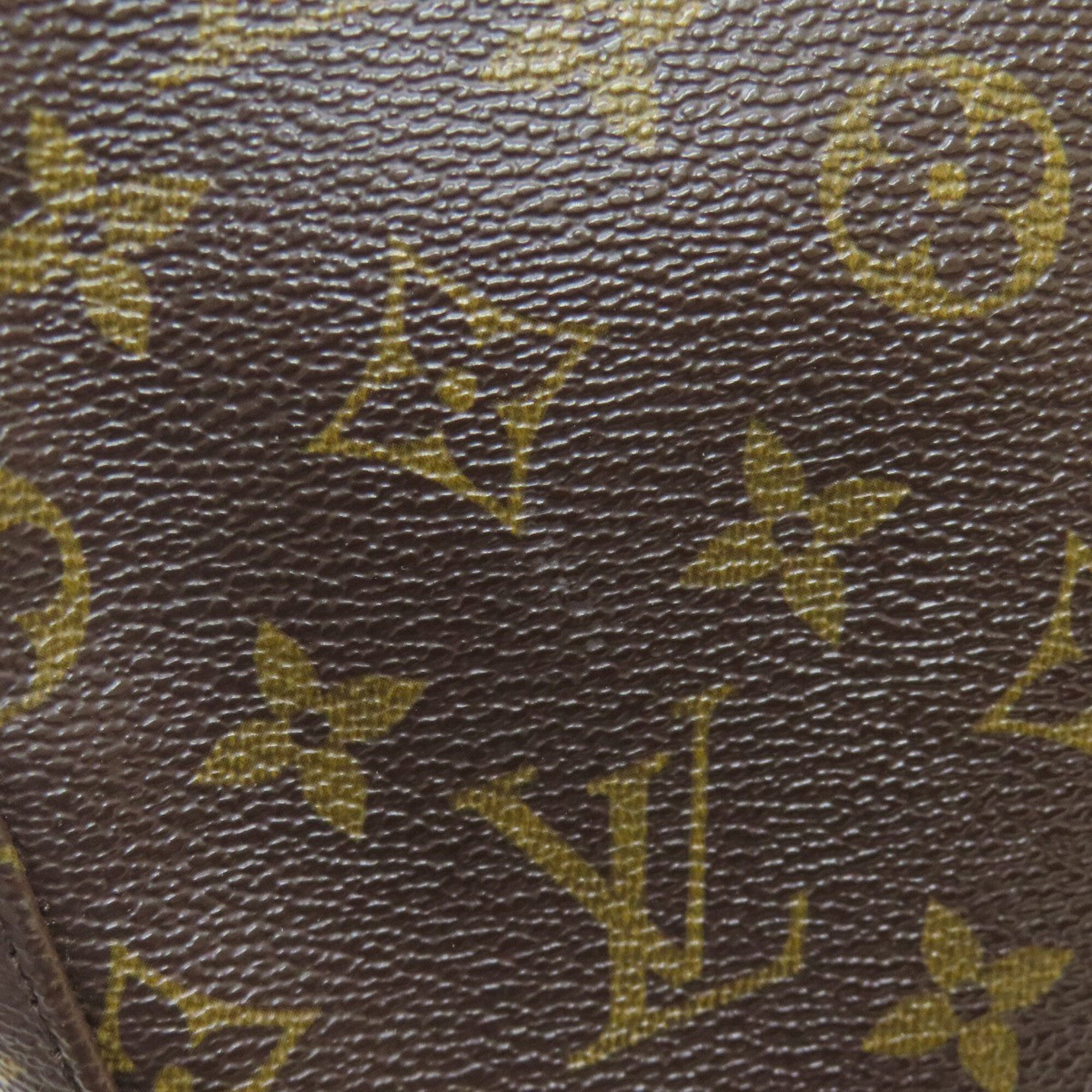 Louis Vuitton Brown Monogram Canvas Handbag (Pre-Owned)