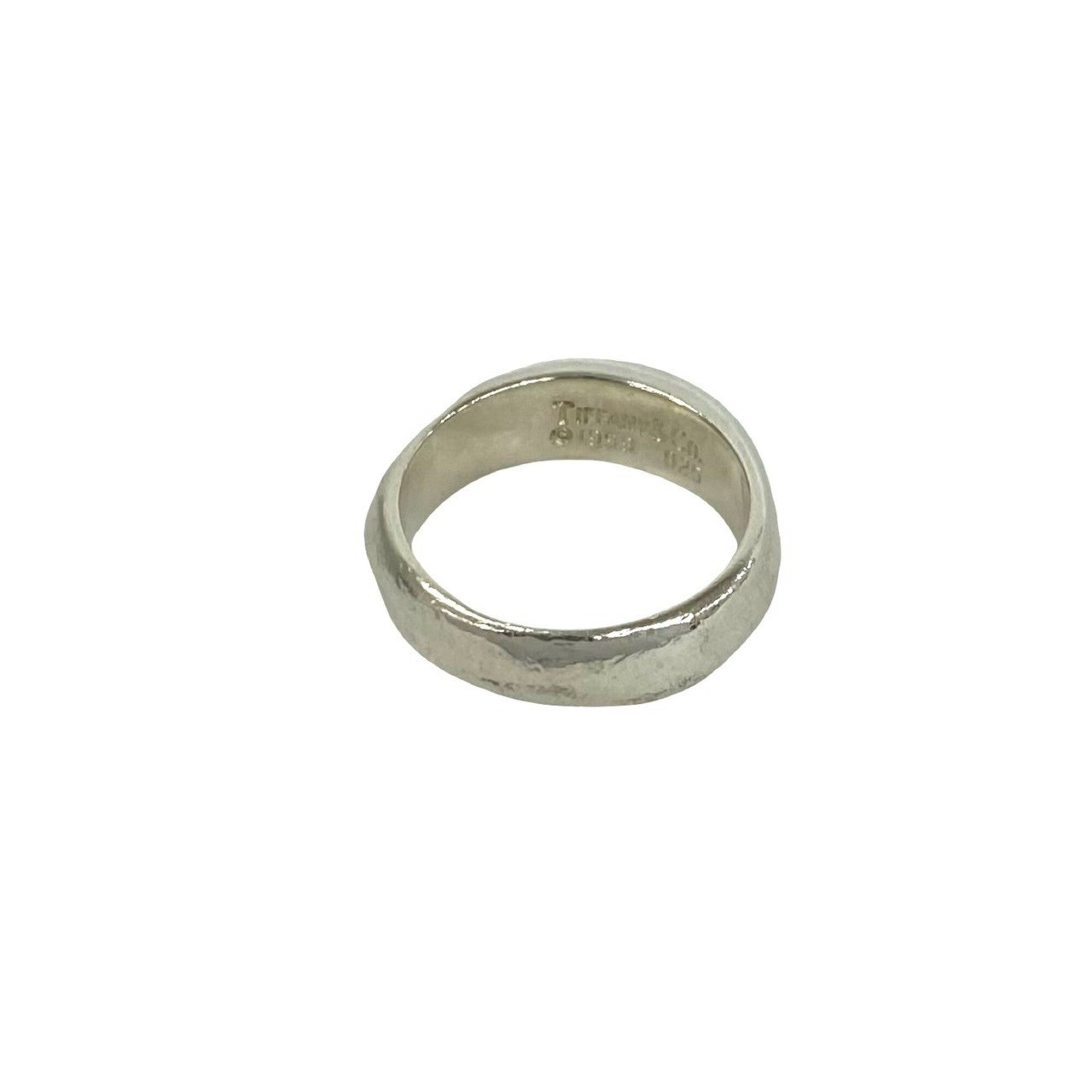 Tiffany Silver Silver 925 Band Ring (Pre-Owned)