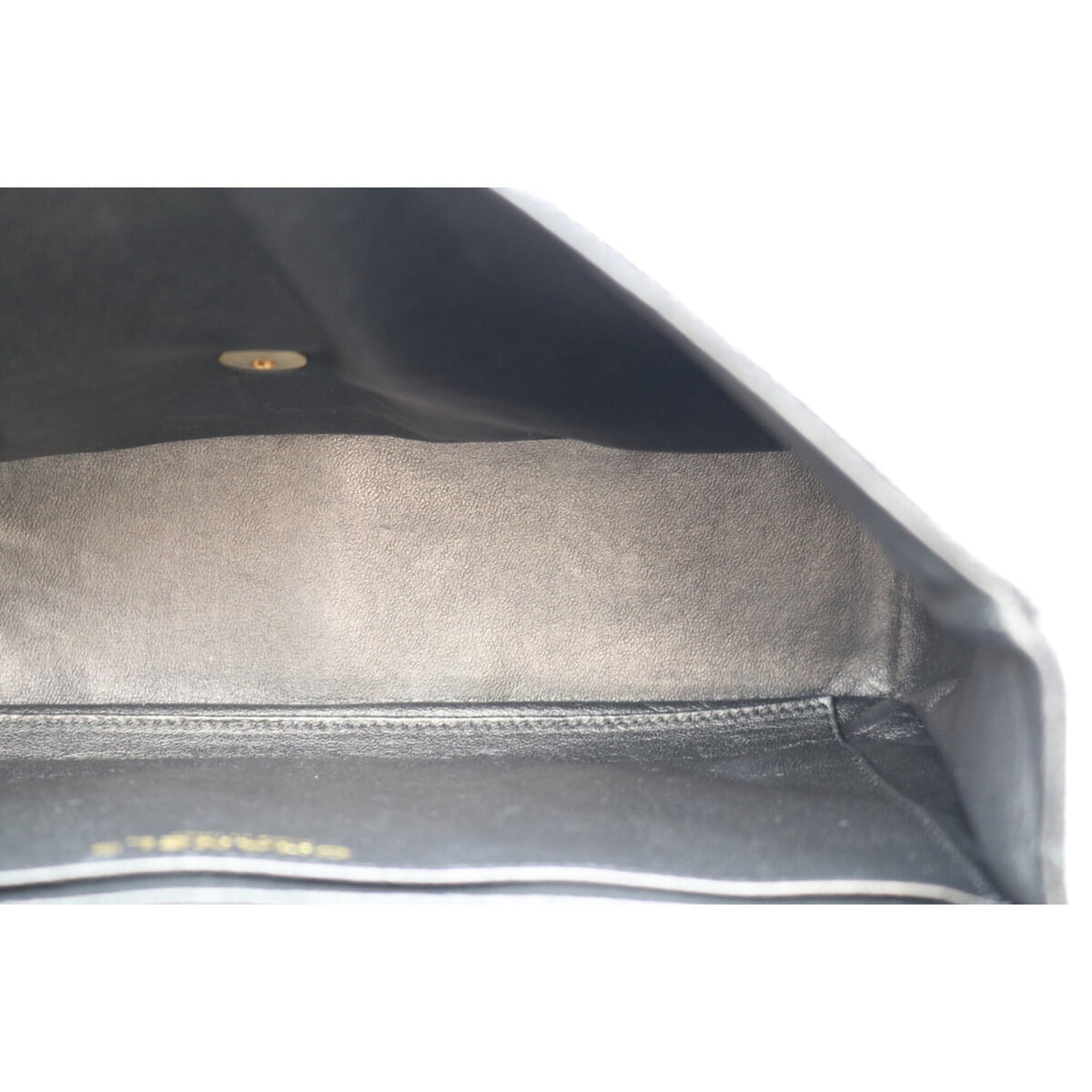 Chanel Black Grained Calfskin Shoulder Bag (Pre-Owned)
