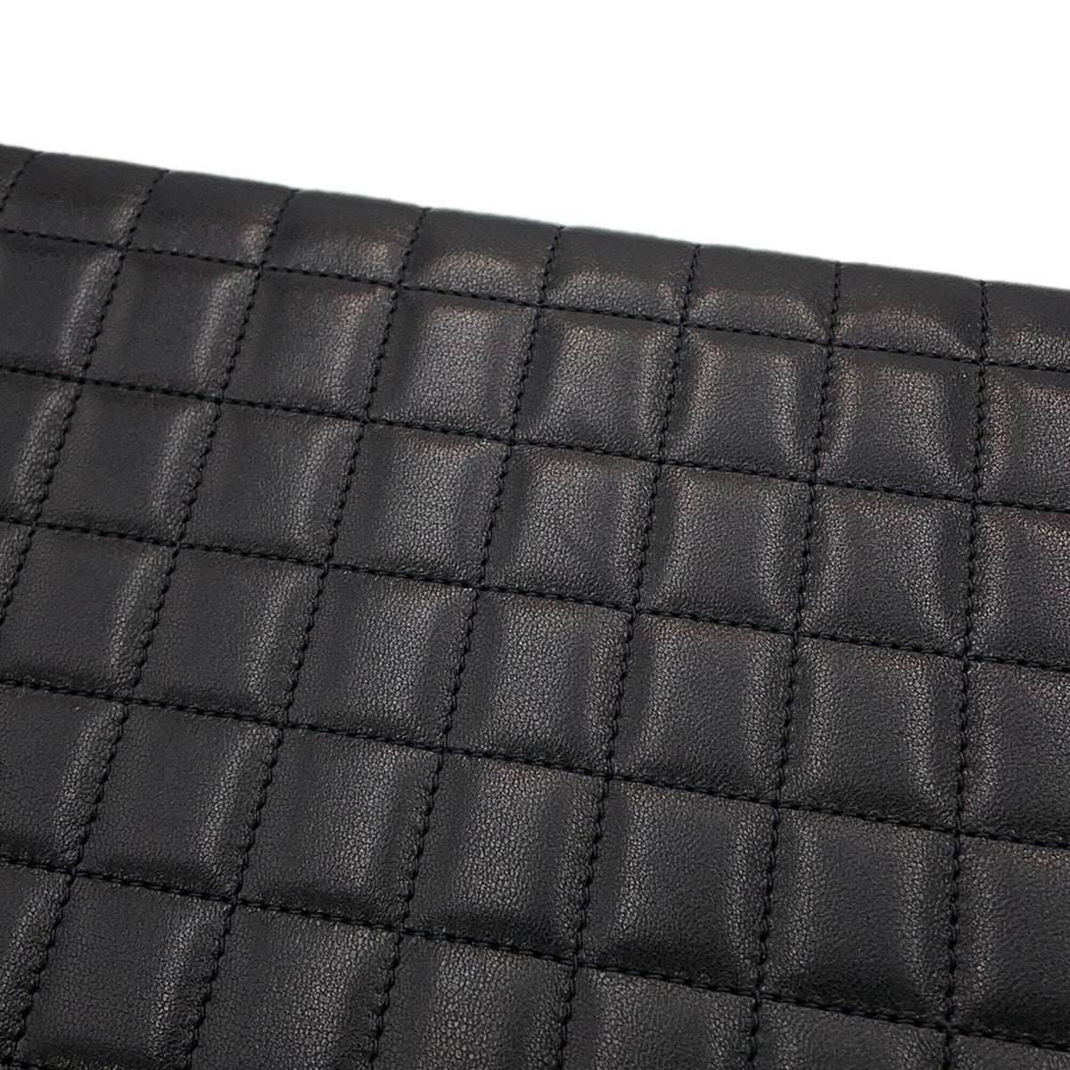 Yves Saint Laurent Black Leather Clutch Bag (Pre-Owned)