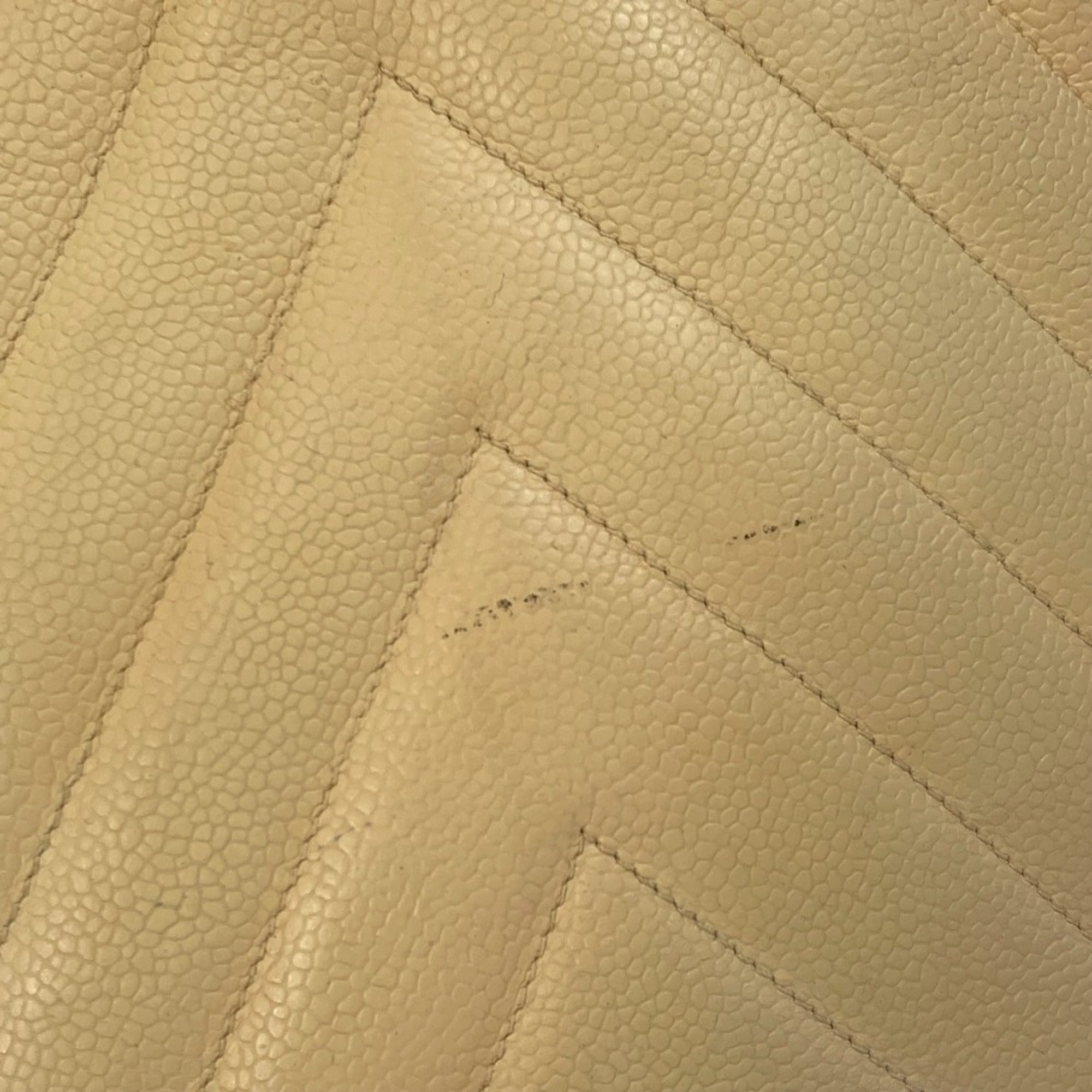 Chanel Yellow Leather Shoulder Bag (Pre-Owned)