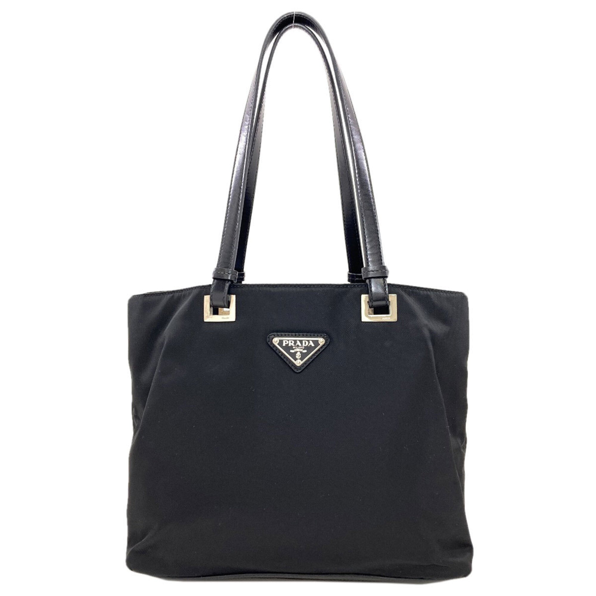 Prada Black Nylon Tote Bag (Pre-Owned)