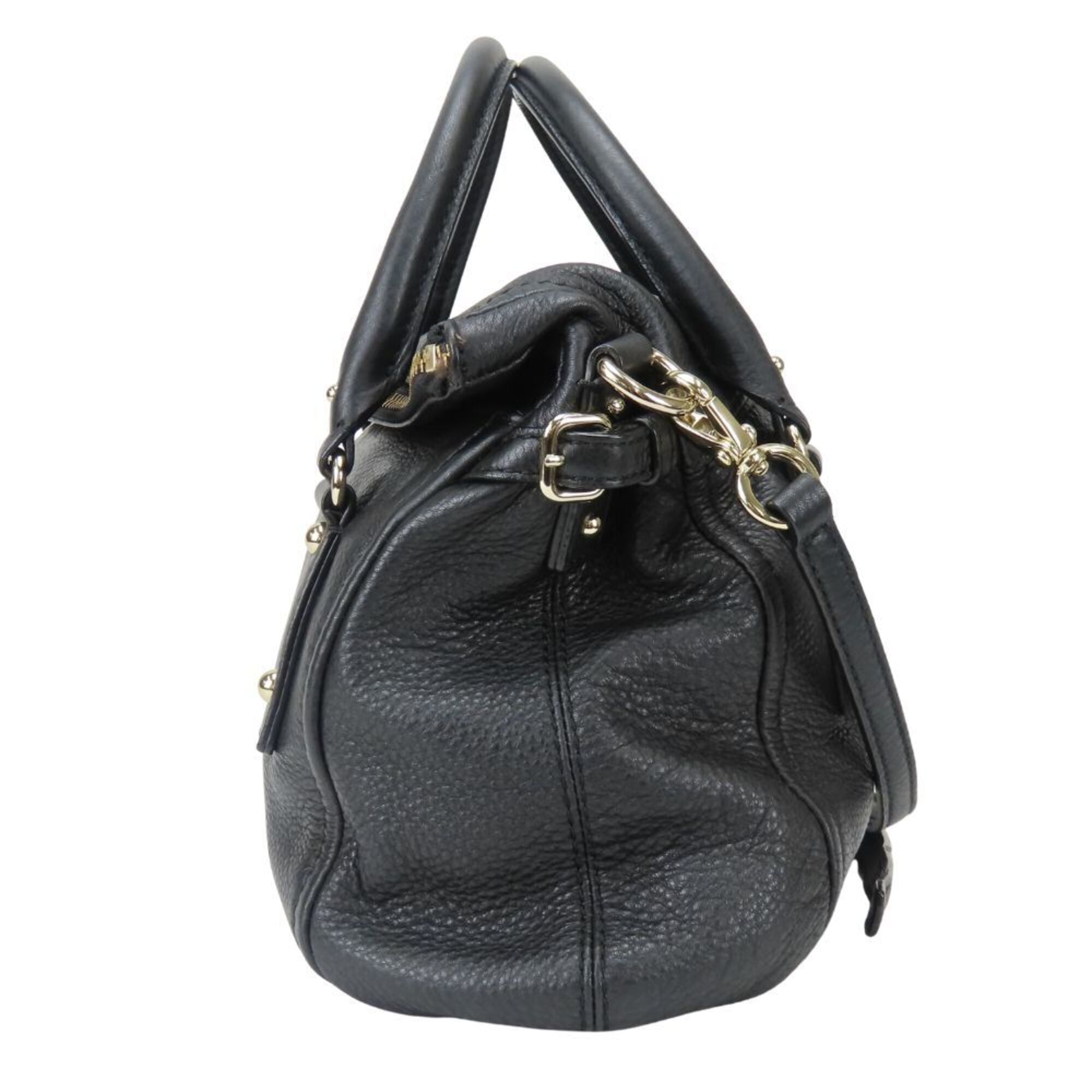 Kate Spade Black Leather Handbag (Pre-Owned)