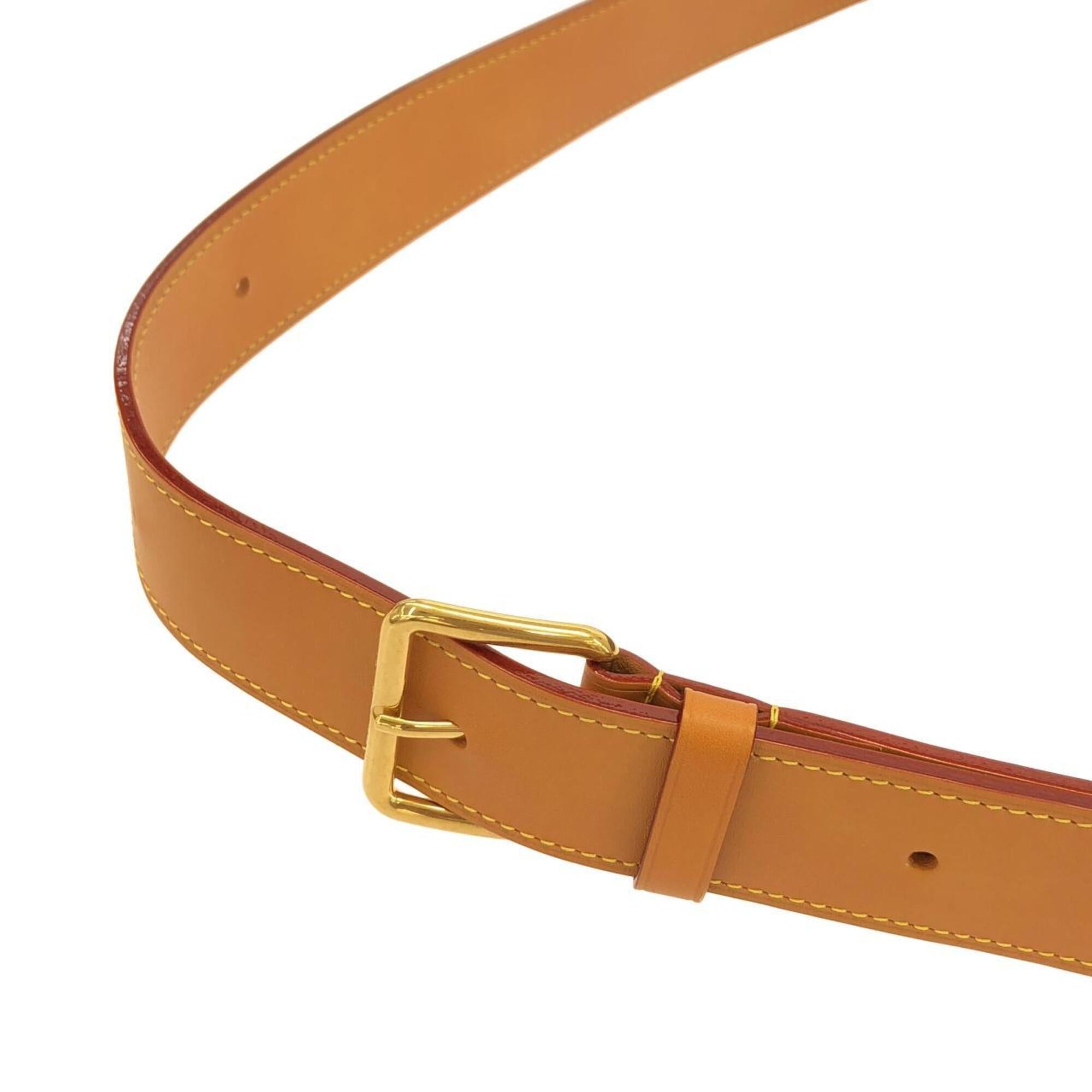 Louis Vuitton Marron Coated Canvas Shoulder Bag (Pre-Owned)