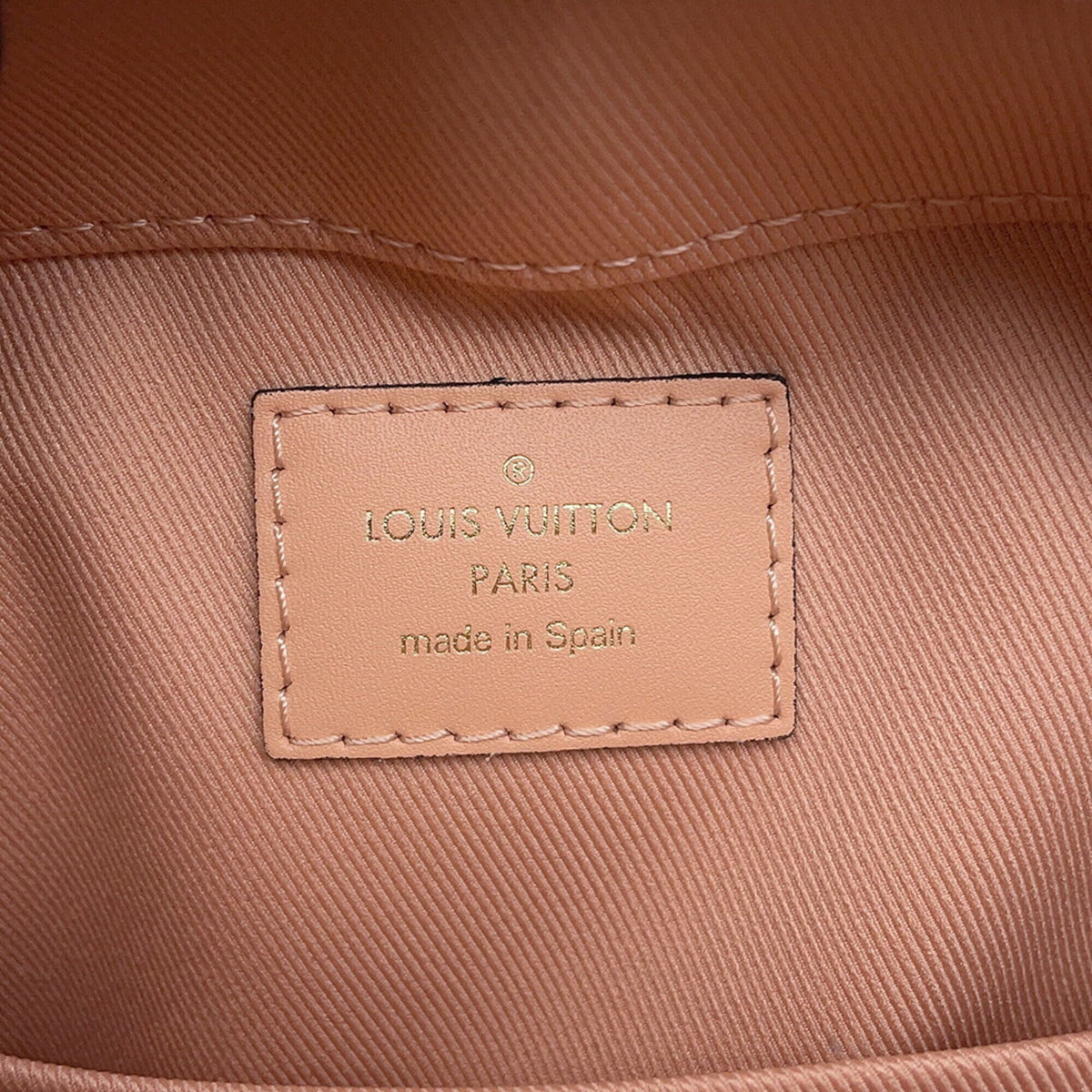 Louis Vuitton Damier Damier Canvas Ebene Damier Canvas Handbag Pouch (Pre-Owned)