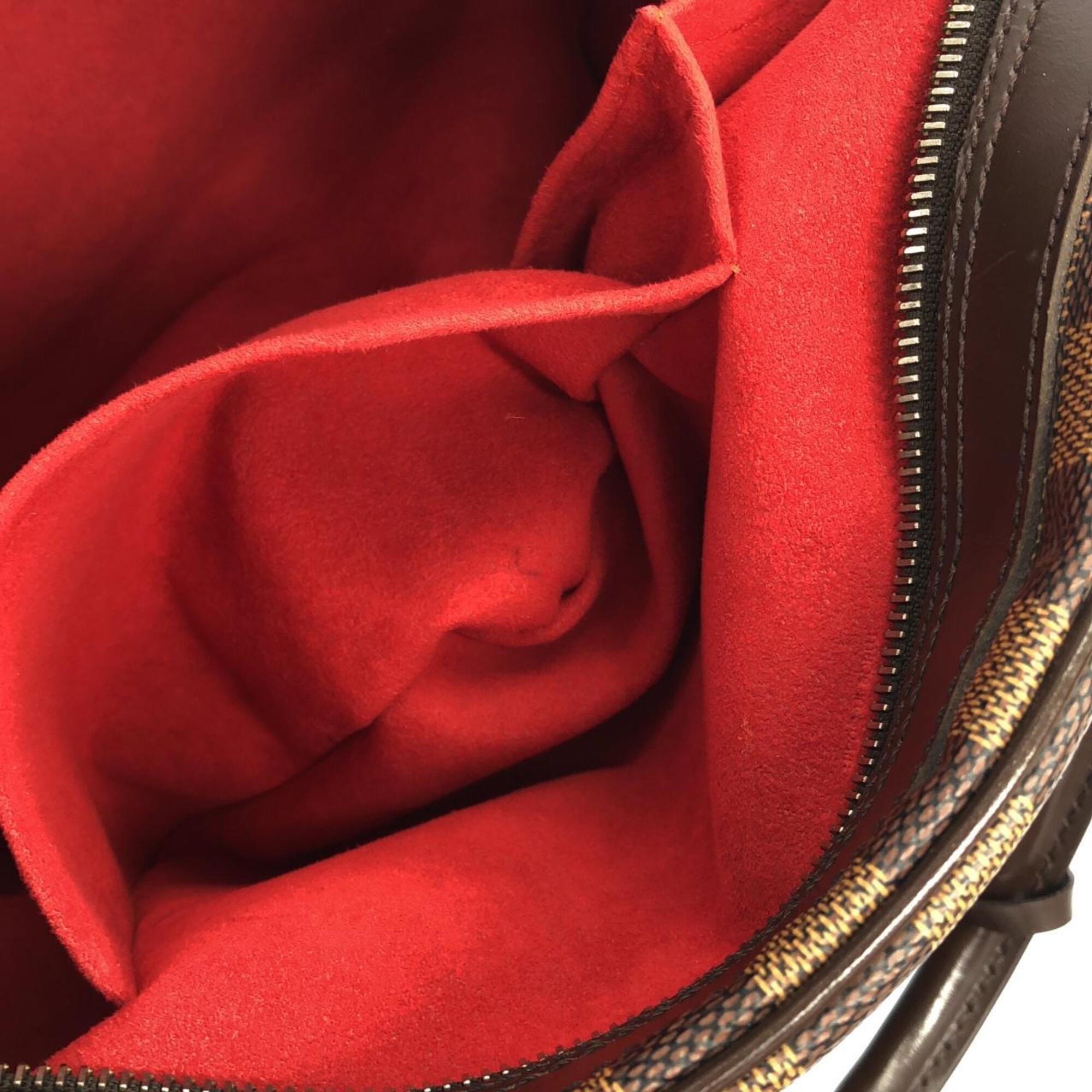 Louis Vuitton Brown Coated Canvas Handbag (Pre-Owned)