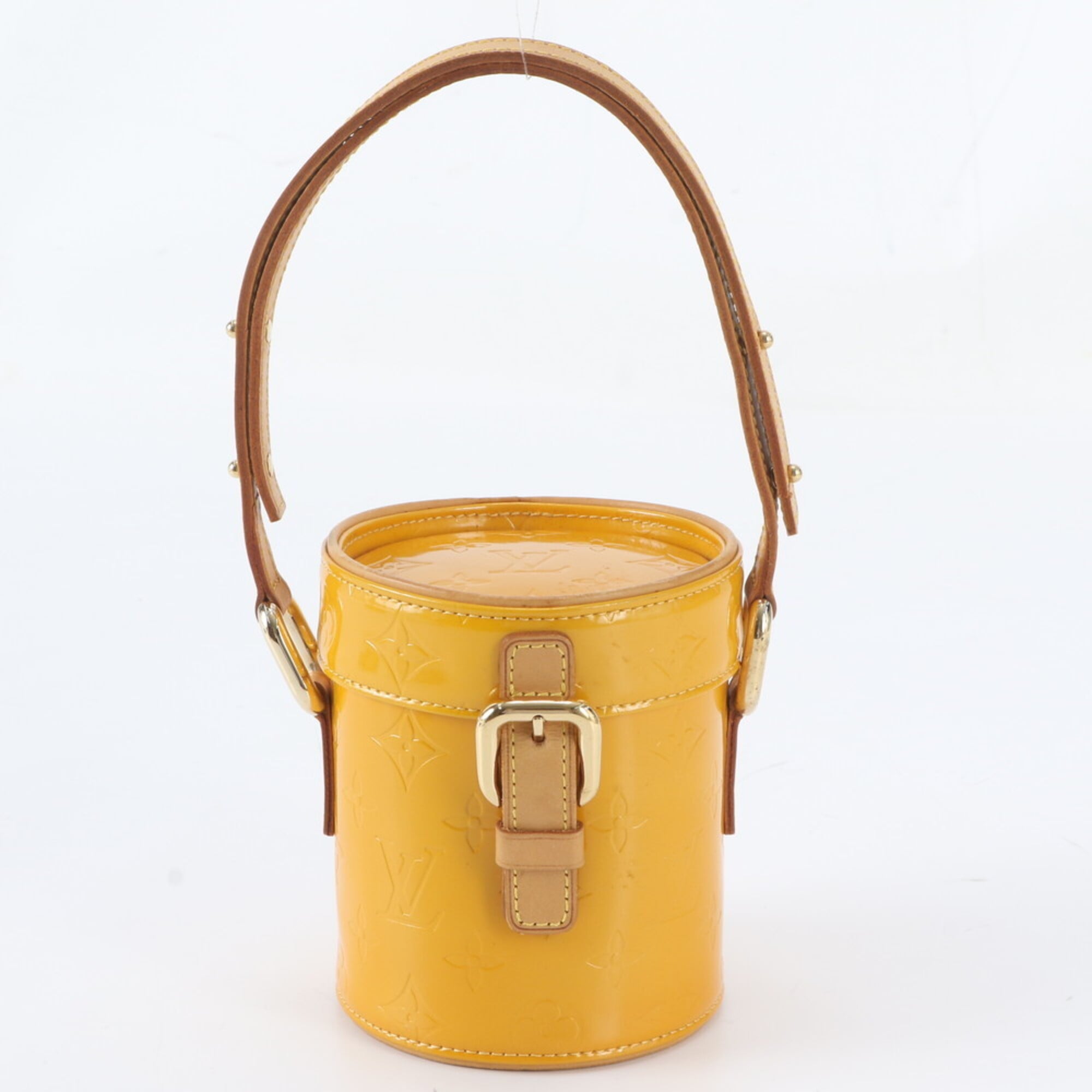 Louis Vuitton Jaune Leather Shoulder Bag (Pre-Owned)