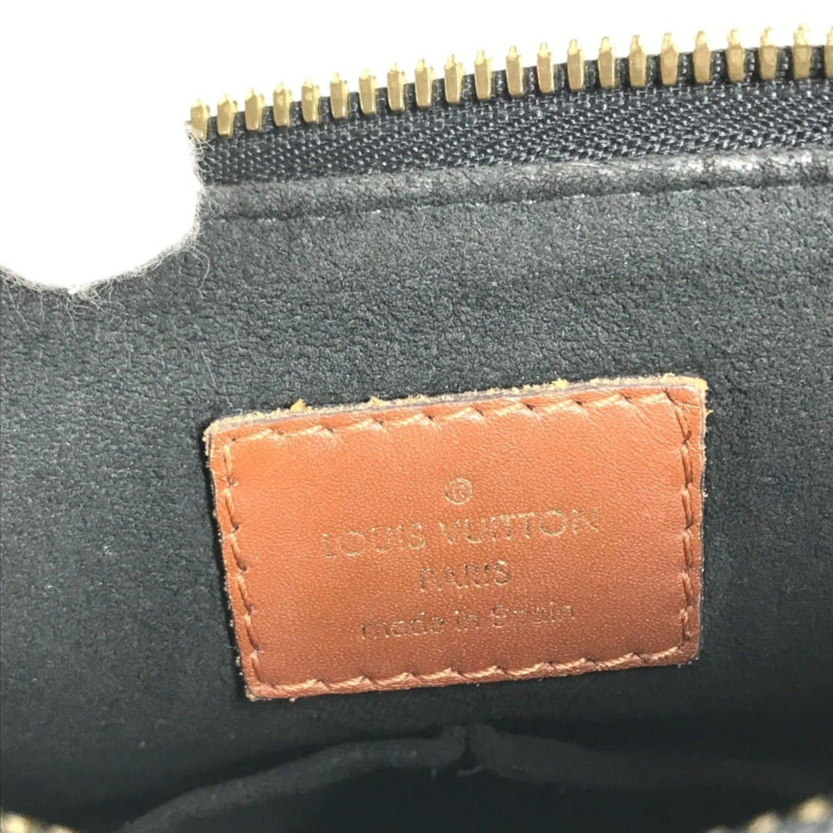 Louis Vuitton Brown Monogram Leather Handbag Shoulder Bag Tote Bag (Pre-Owned)