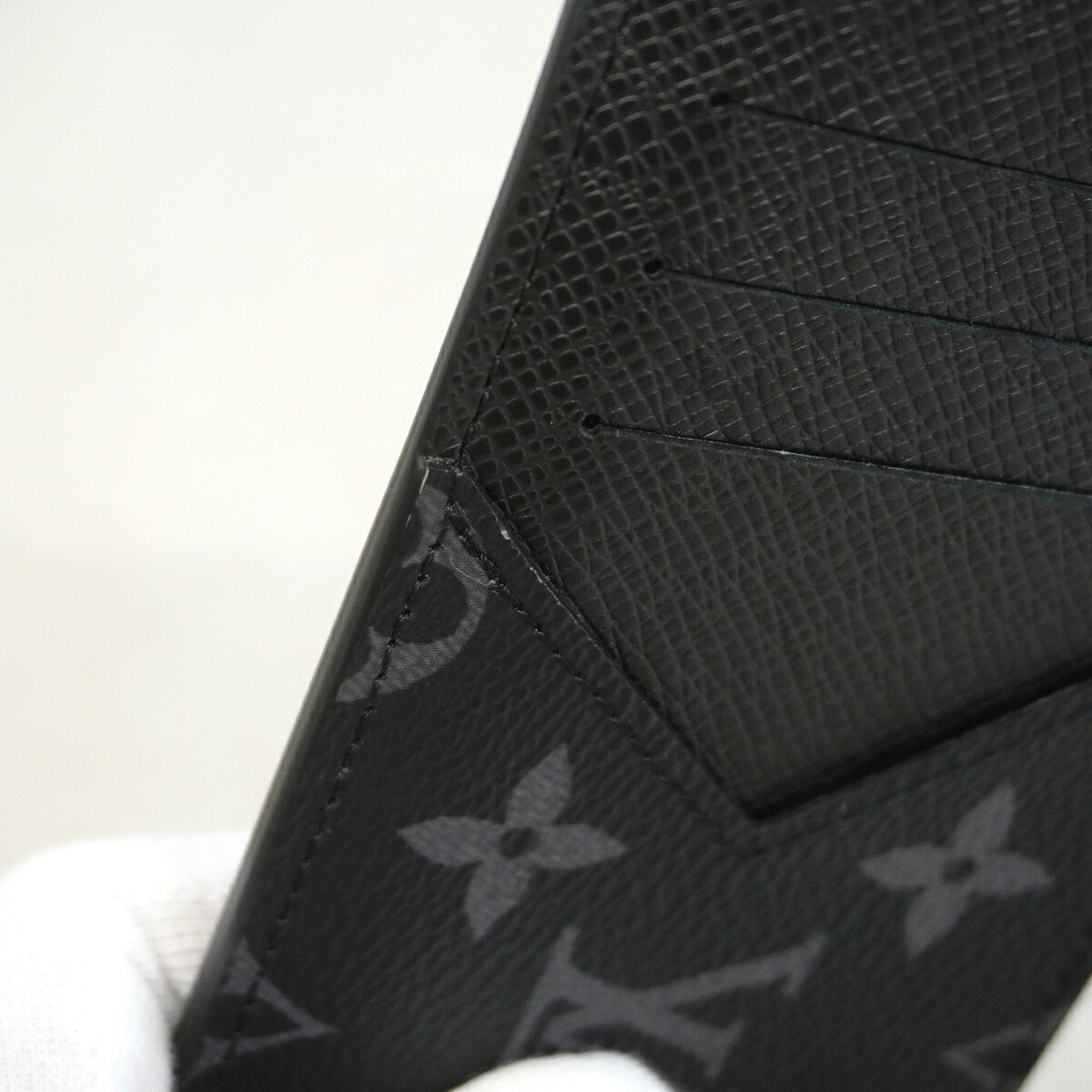 Louis Vuitton Black Coin Purse/Coin Case (Pre-Owned)