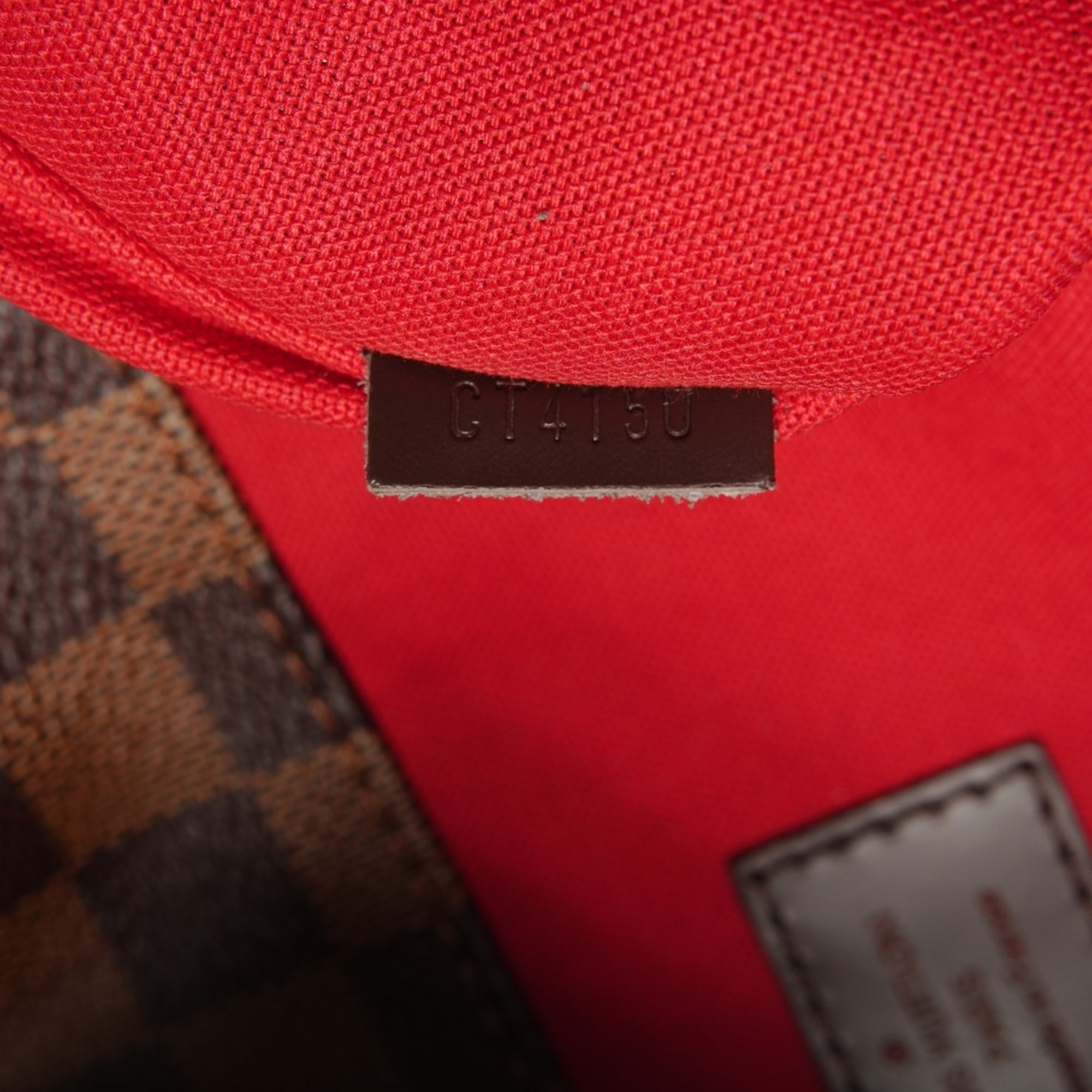 Louis Vuitton Brown Damier Canvas Shoulder Bag (Pre-Owned)