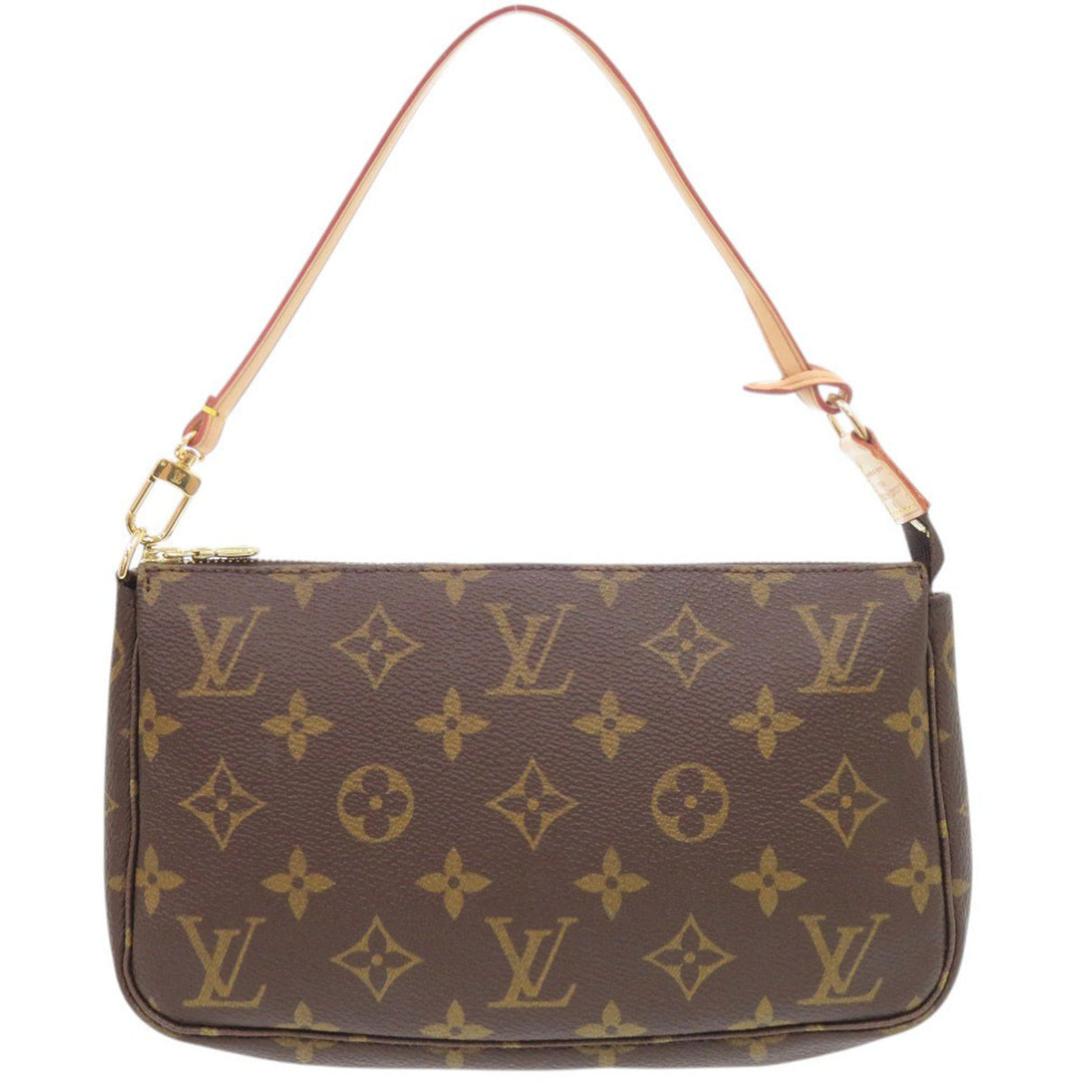 Louis Vuitton Brown Monogram Monogram Handbag Pochette Pouch (Pre-Owned)