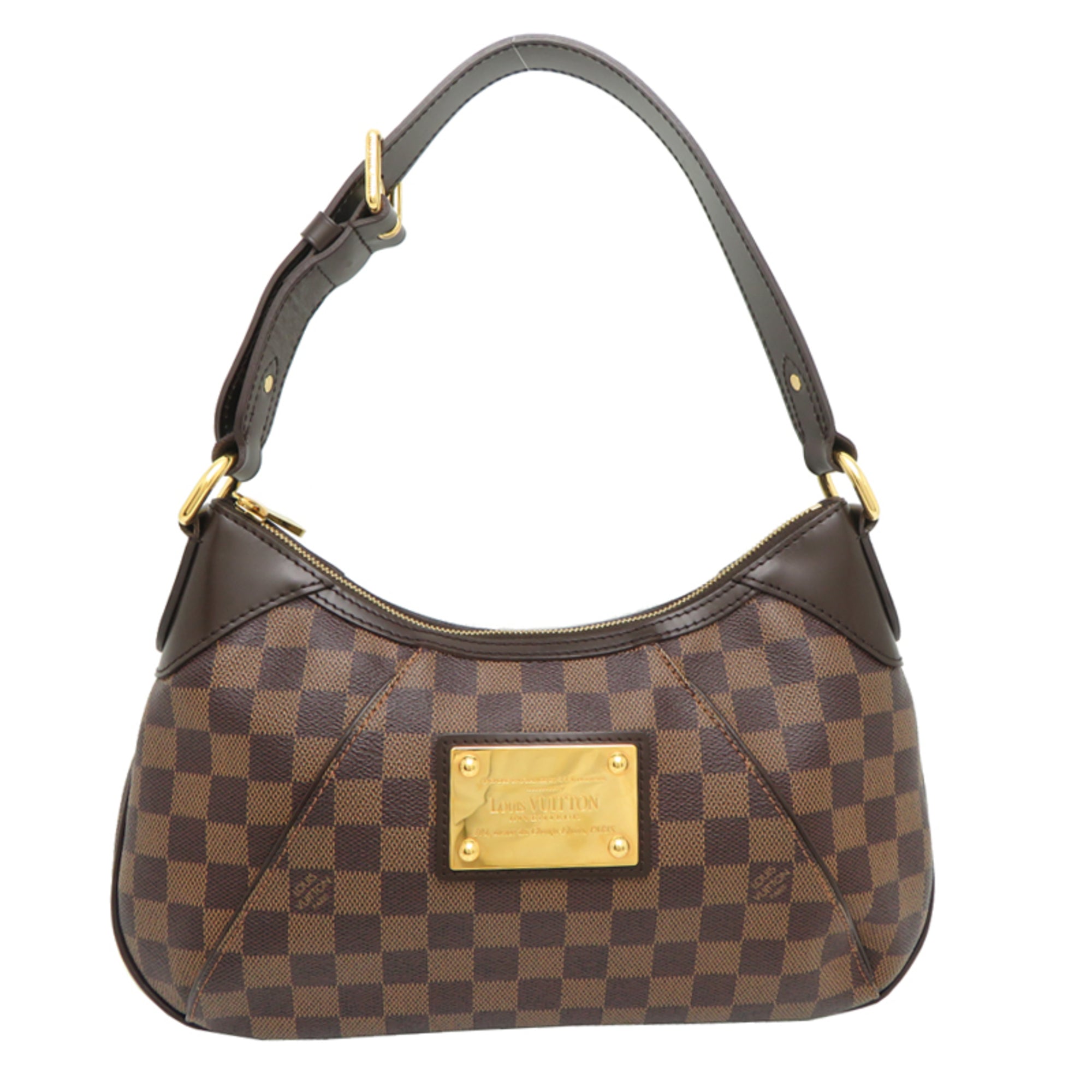 Louis Vuitton Brown Damier Canvas Shoulder Bag (Pre-Owned)