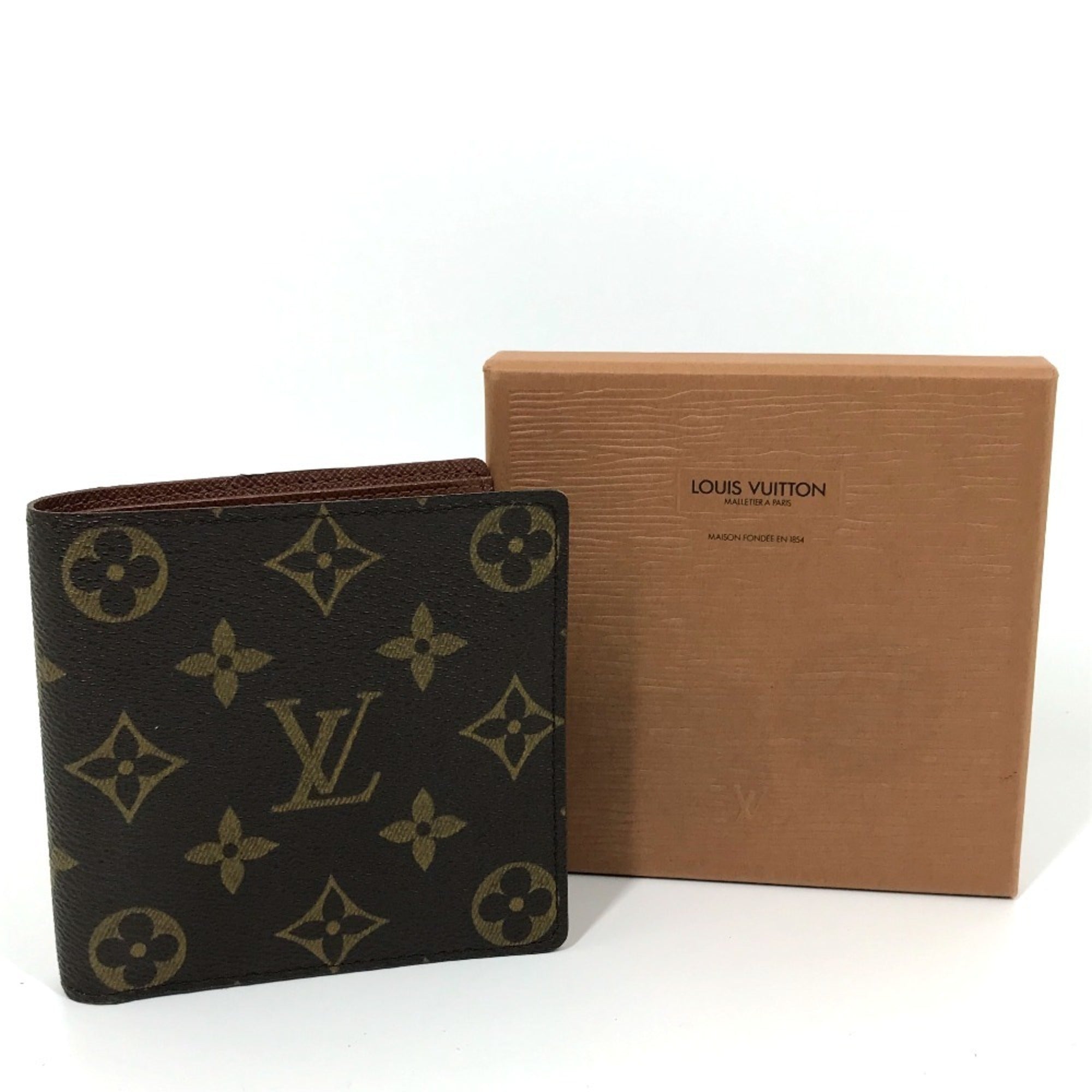 Louis Vuitton Monogram Brown Monogram Wallet (Bi-Fold) (Pre-Owned)