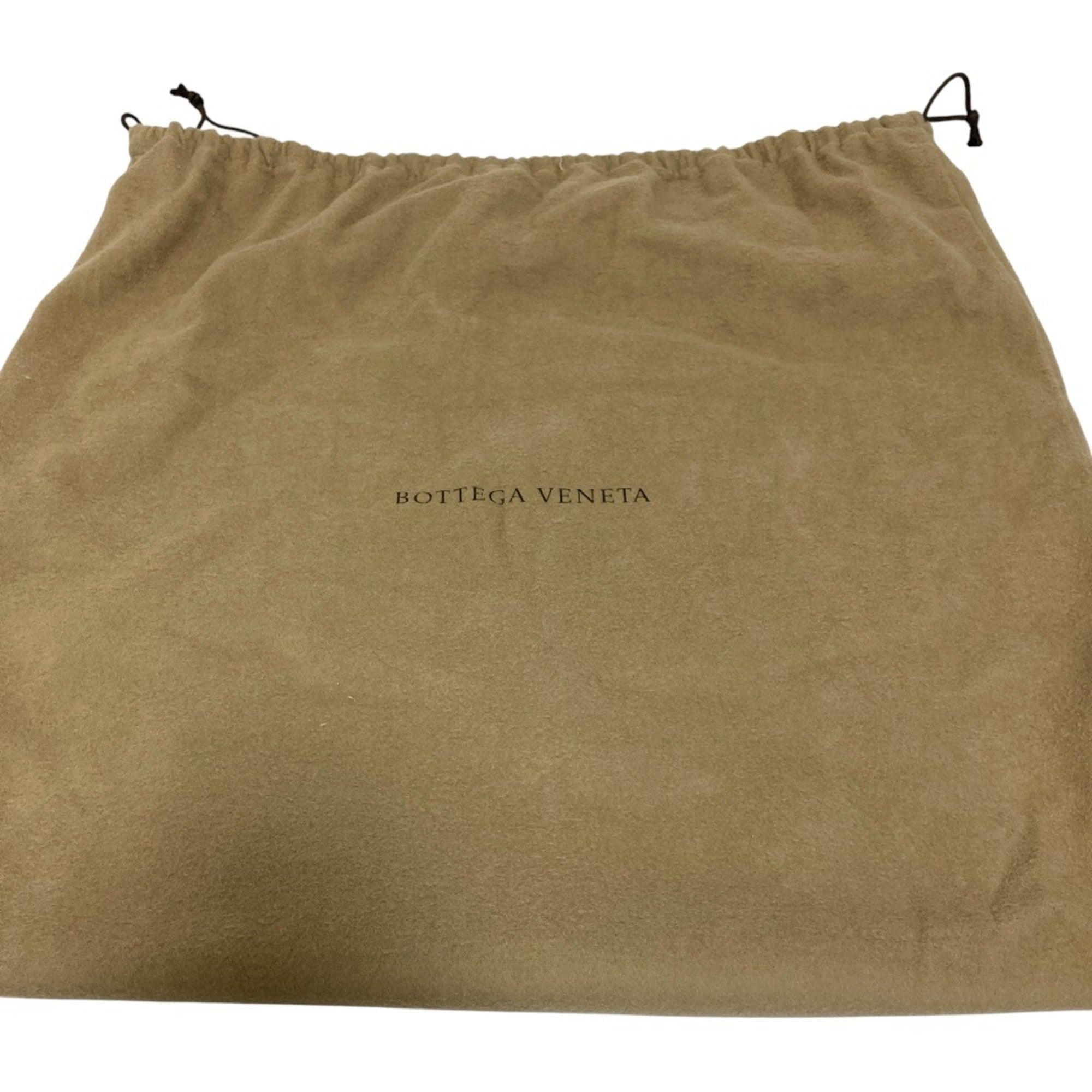 Bottega Veneta Grayish Intrecciato Shoulder Bag (Pre-Owned)