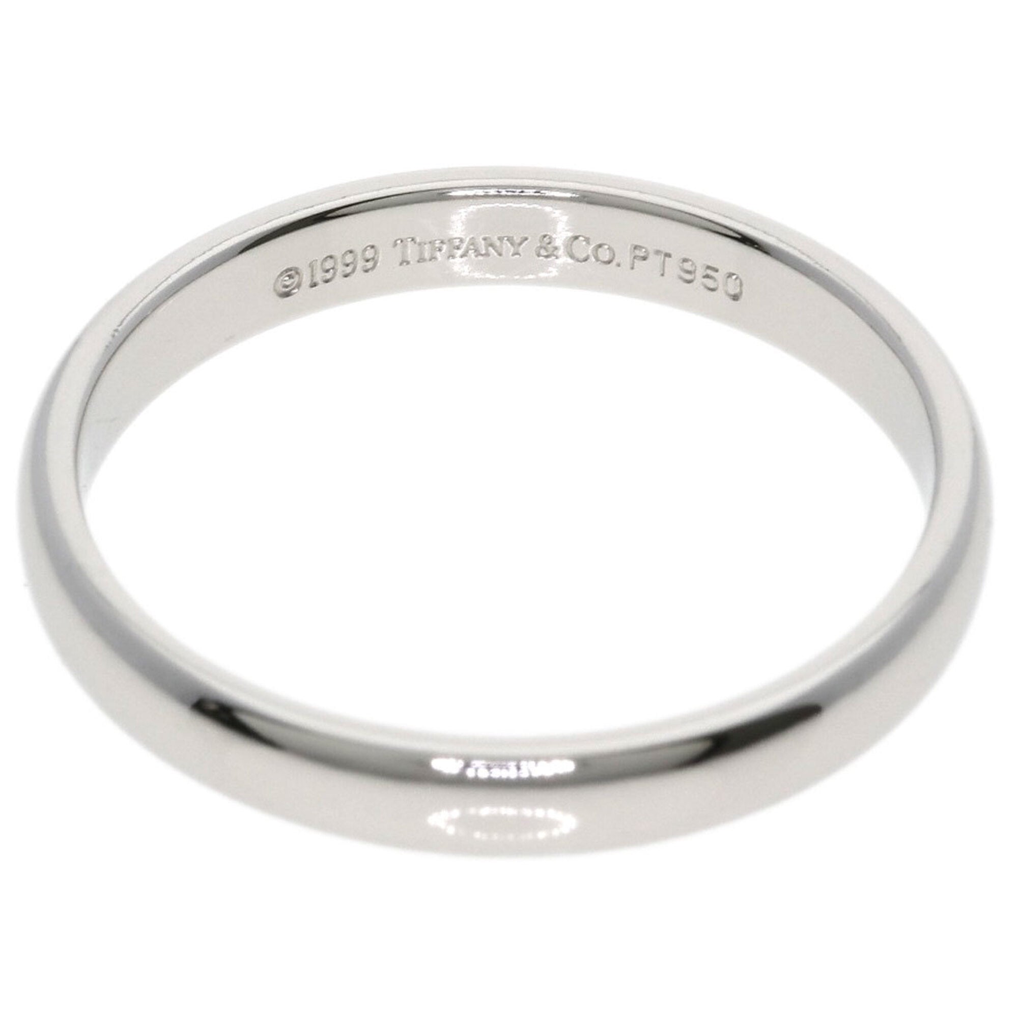 Tiffany Platinum 950 Band Ring (Pre-Owned)
