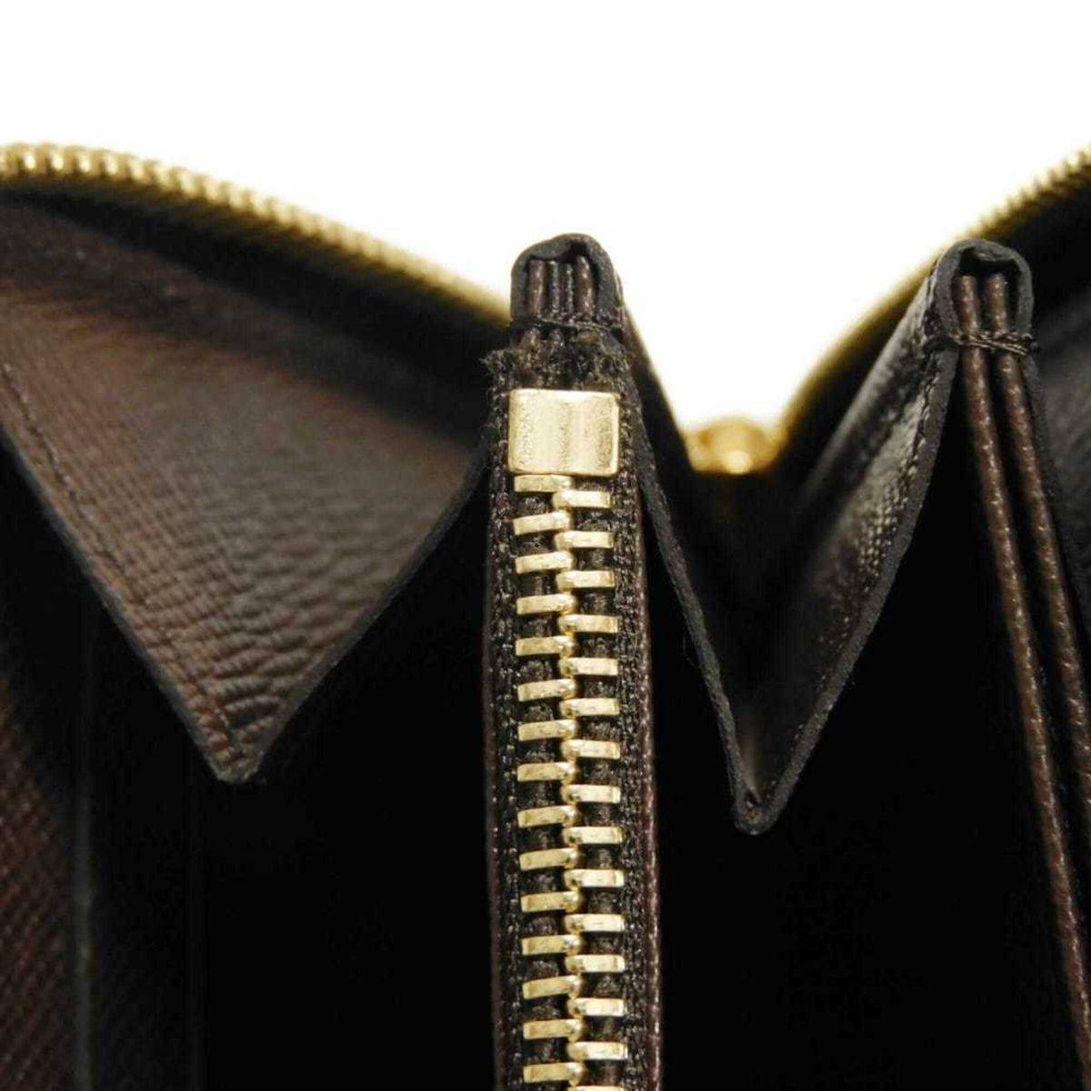 Louis Vuitton Brown Damier Canvas Ebene Damier Canvas Leather Long Wallet (Bi-Fold) (Pre-Owned)