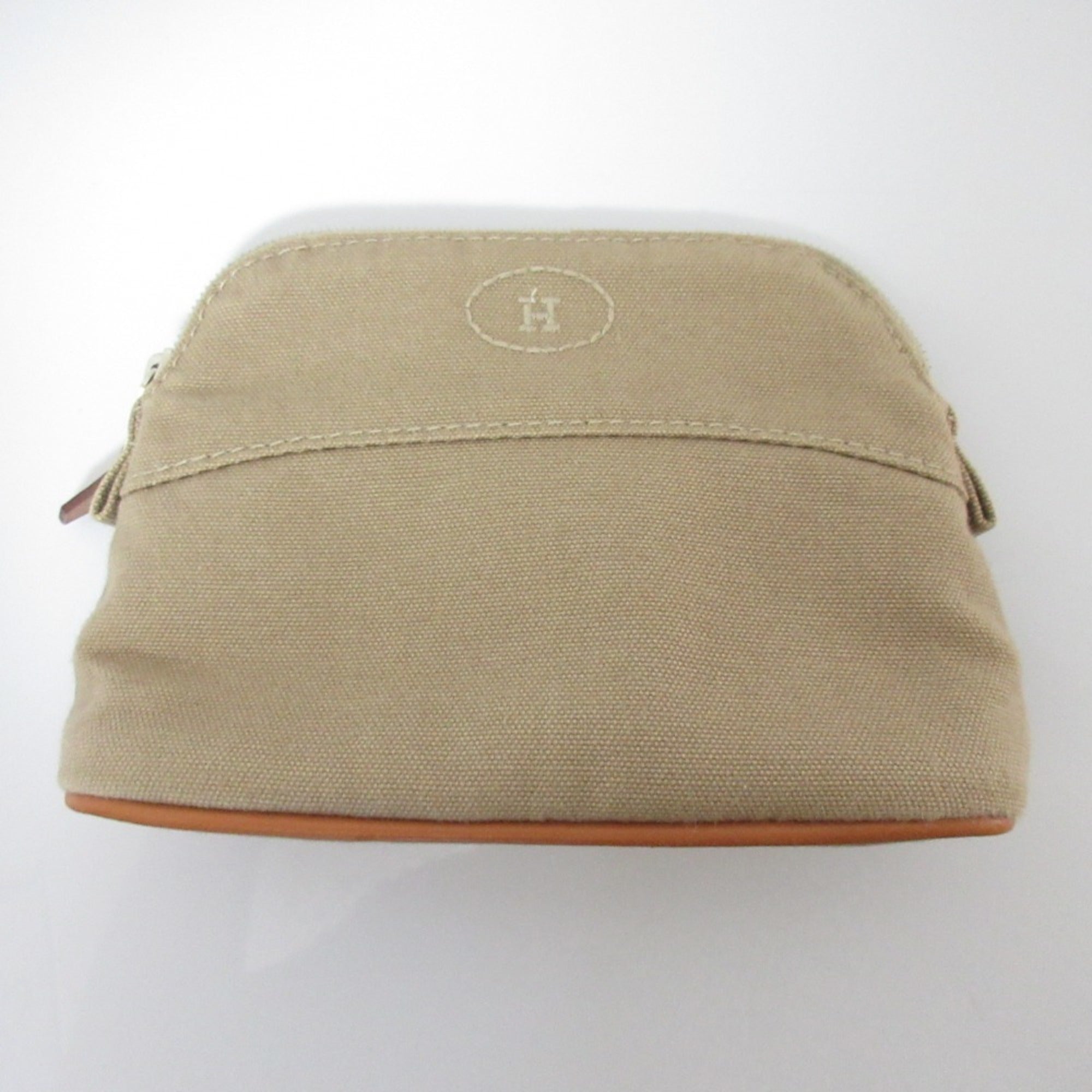 Hermes Bolide Taupe Pouch (Pre-Owned)