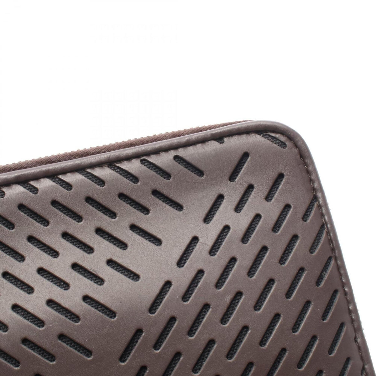 Bottega Veneta Brown Leather Clutch Bag Handbag (Pre-Owned)