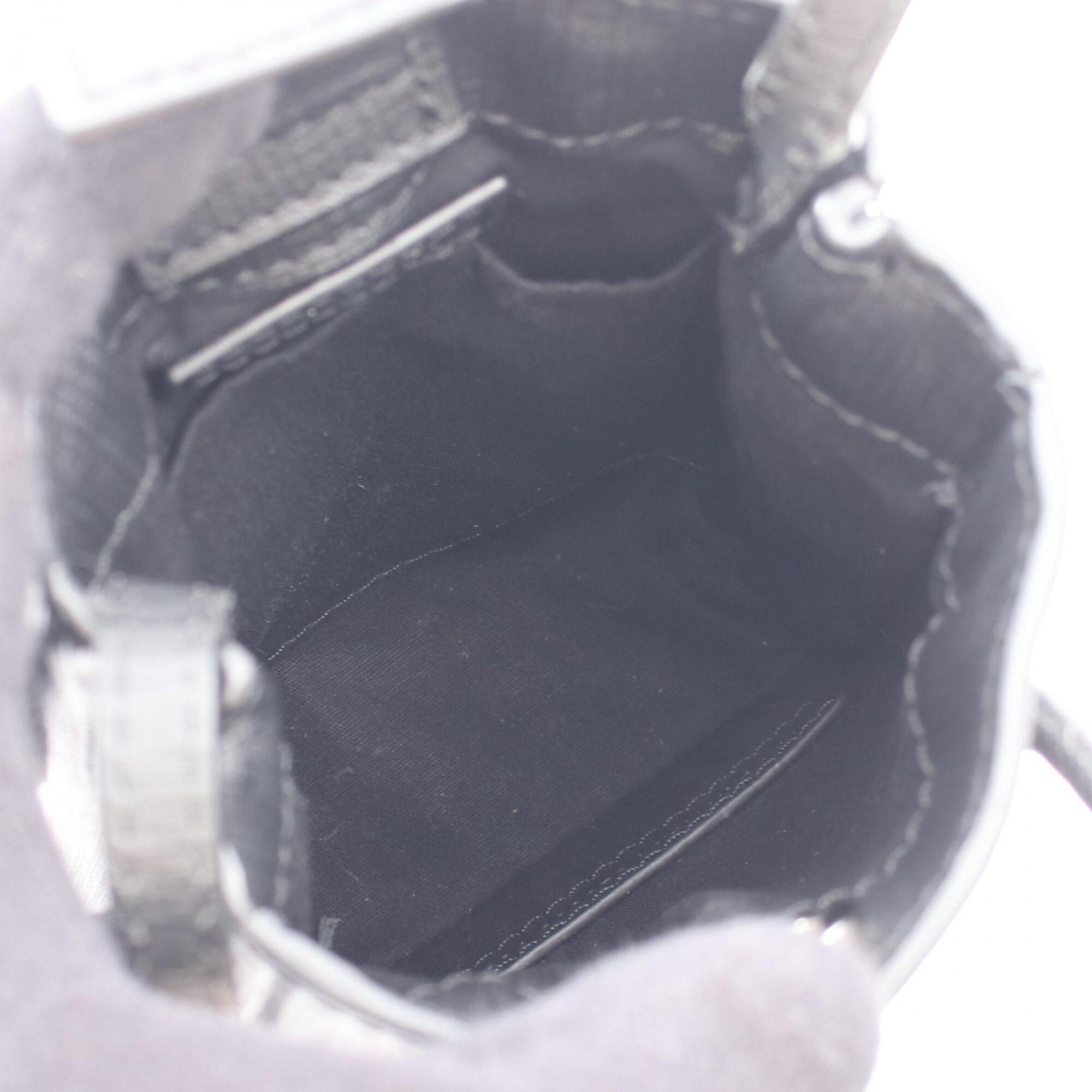 Balenciaga Black Leather Handbag Tote Bag (Pre-Owned)