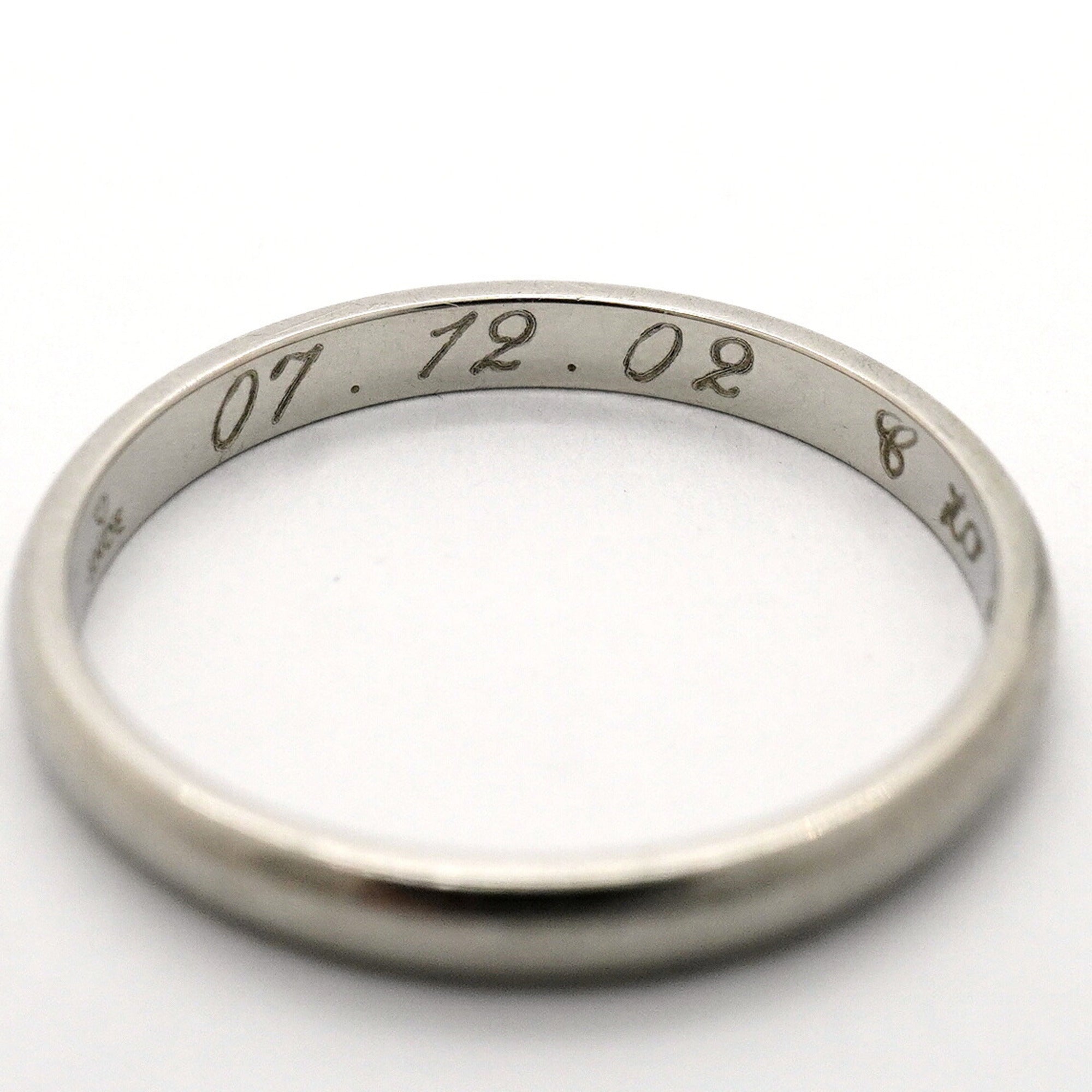 Cartier Platinum 950 Band Ring (Pre-Owned)