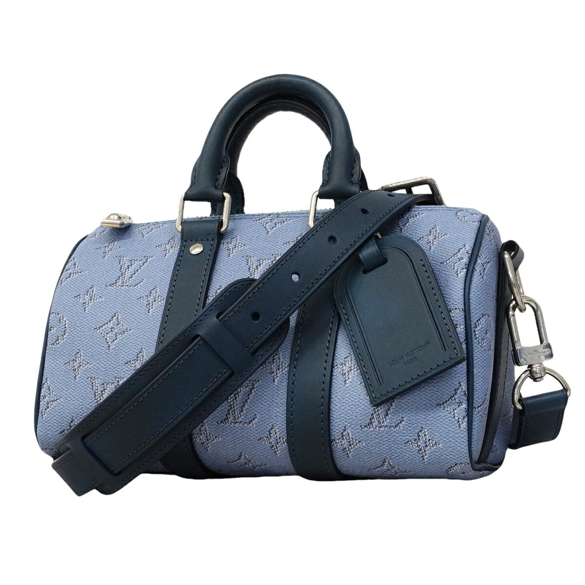 Louis Vuitton Blue Ciel Handbag (Pre-Owned)
