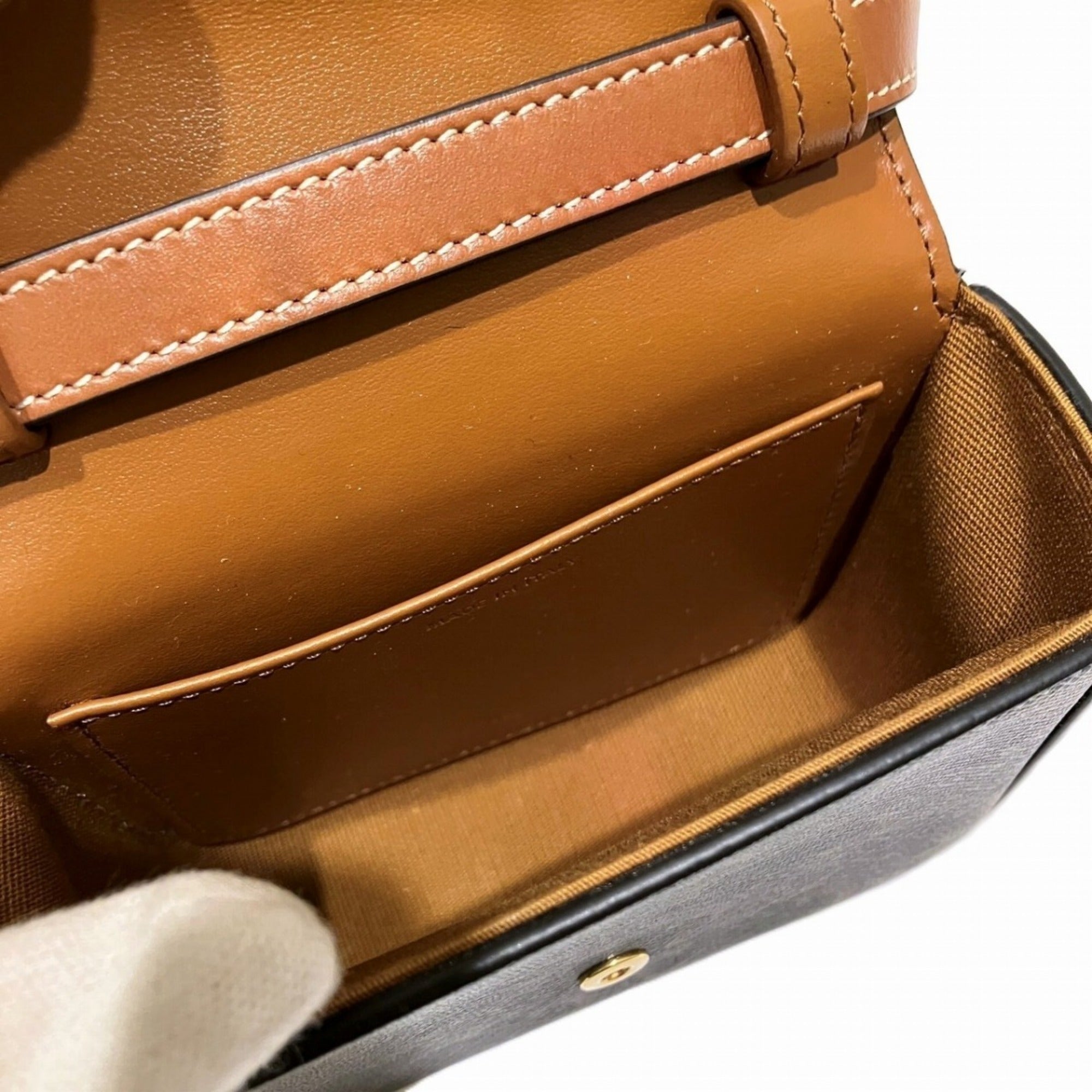 Celine Brown Pvc Shoulder Bag (Pre-Owned)