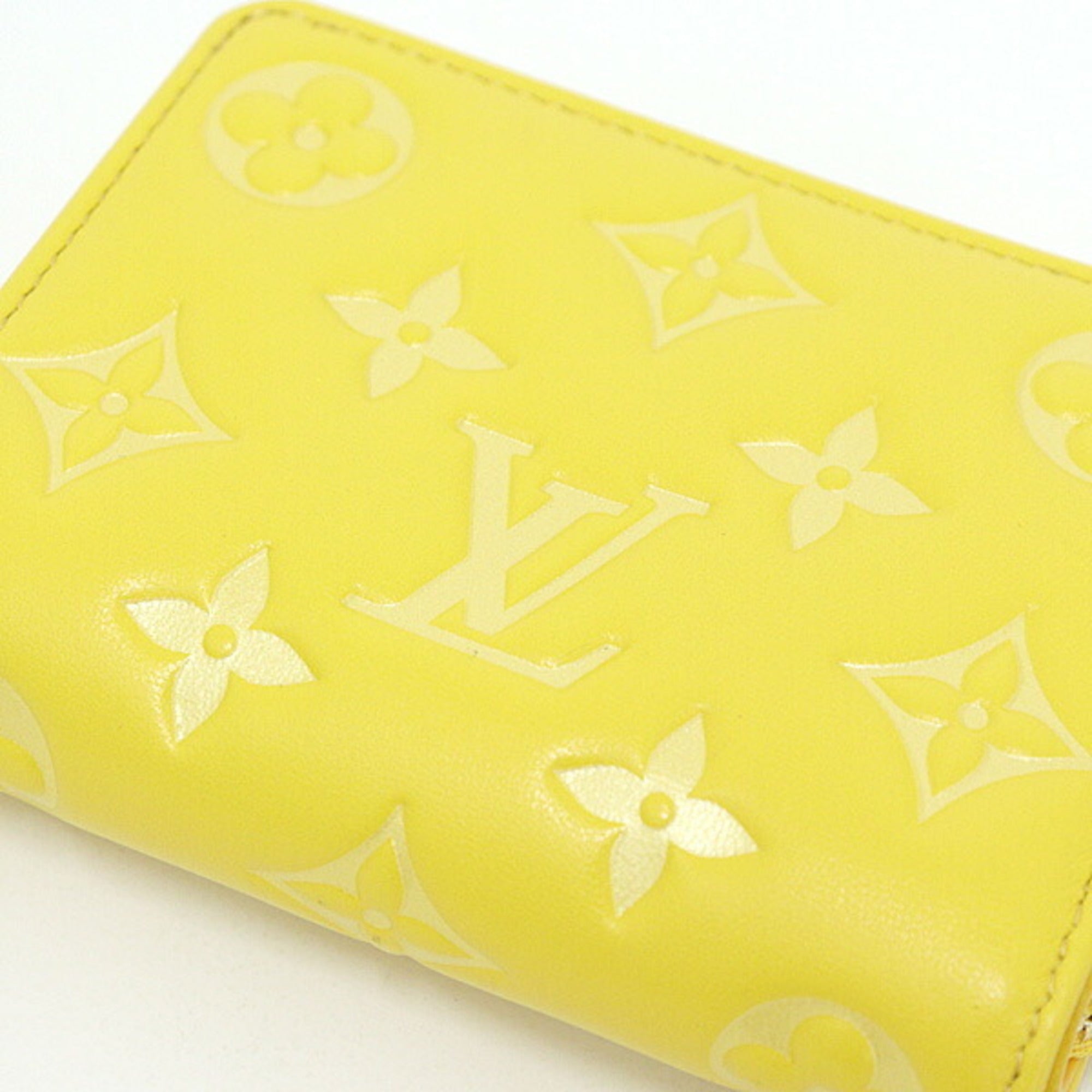 Louis Vuitton Yellow Monogram Empreinte Wallet (Bi-Fold) (Pre-Owned)