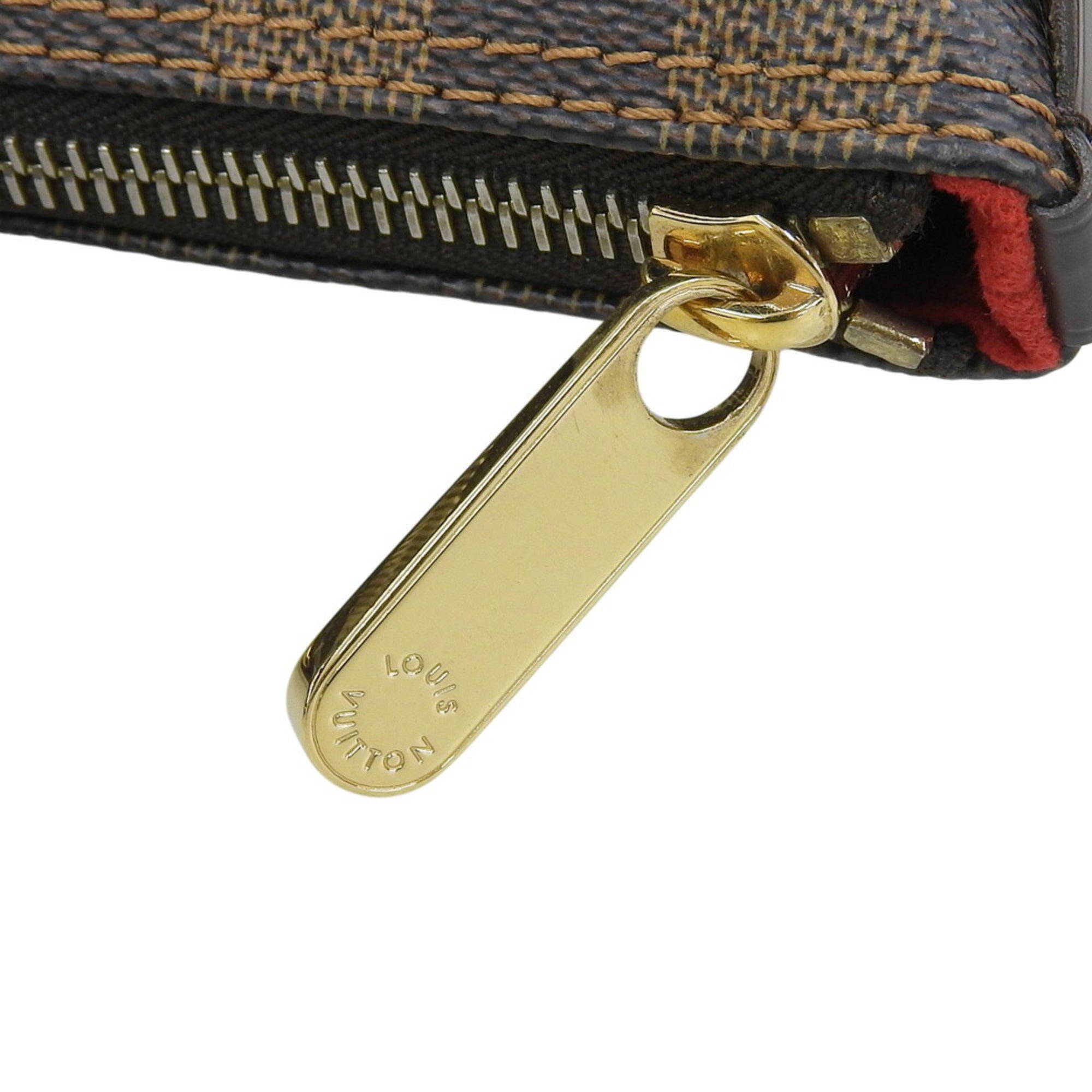 Louis Vuitton Brown Ebene Pvc Handbag Tote Bag (Pre-Owned)