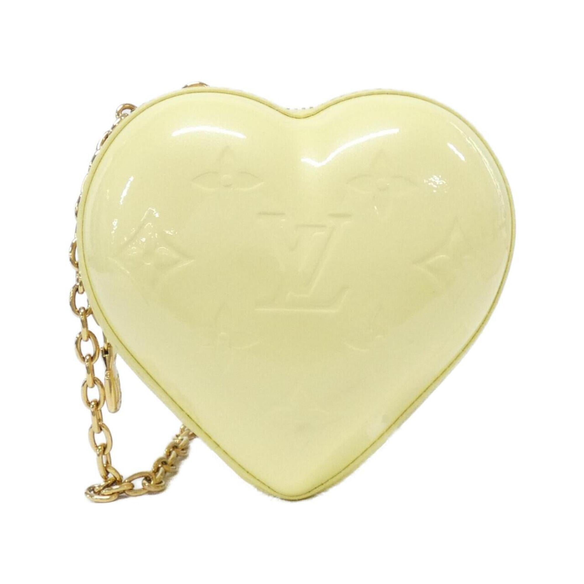 Louis Vuitton Yellow Leather Pouch (Pre-Owned)